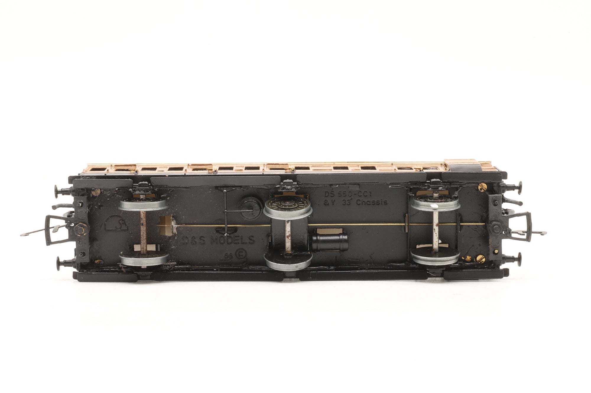 D&S Models Kit Built OO LYR 3rd Class Coach '3286'