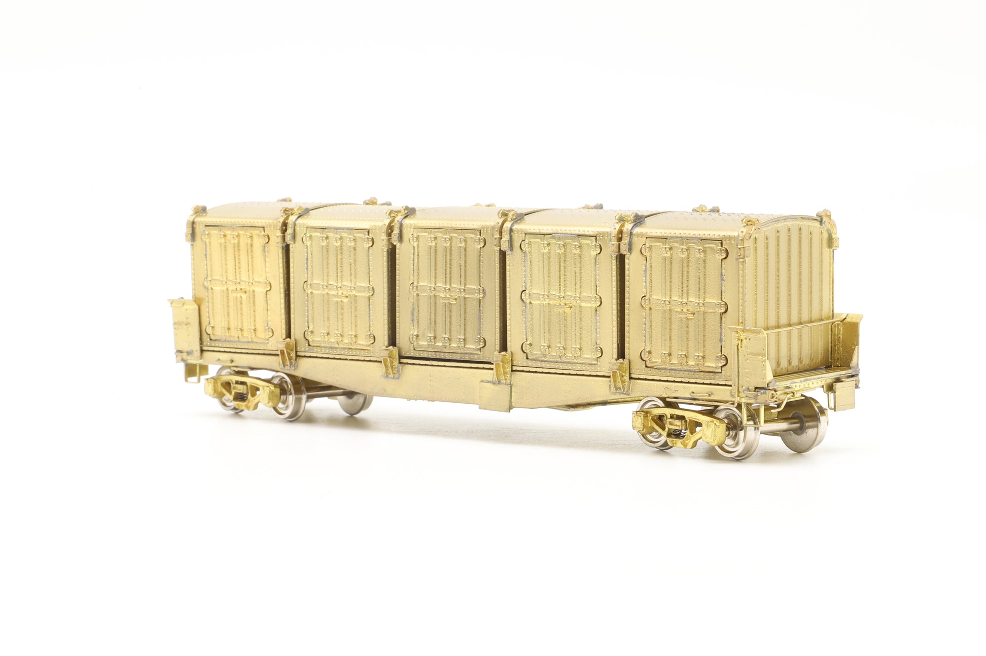Railworks Ltd. HO Brass PRR 'FM' Container Car W/5 DD 1A Containers