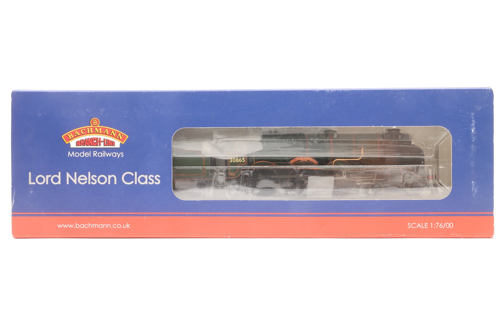 Bachmann OO 31-409 Lord Nelson Class '30865' 'Sir John Hawkins' BR Green L/C