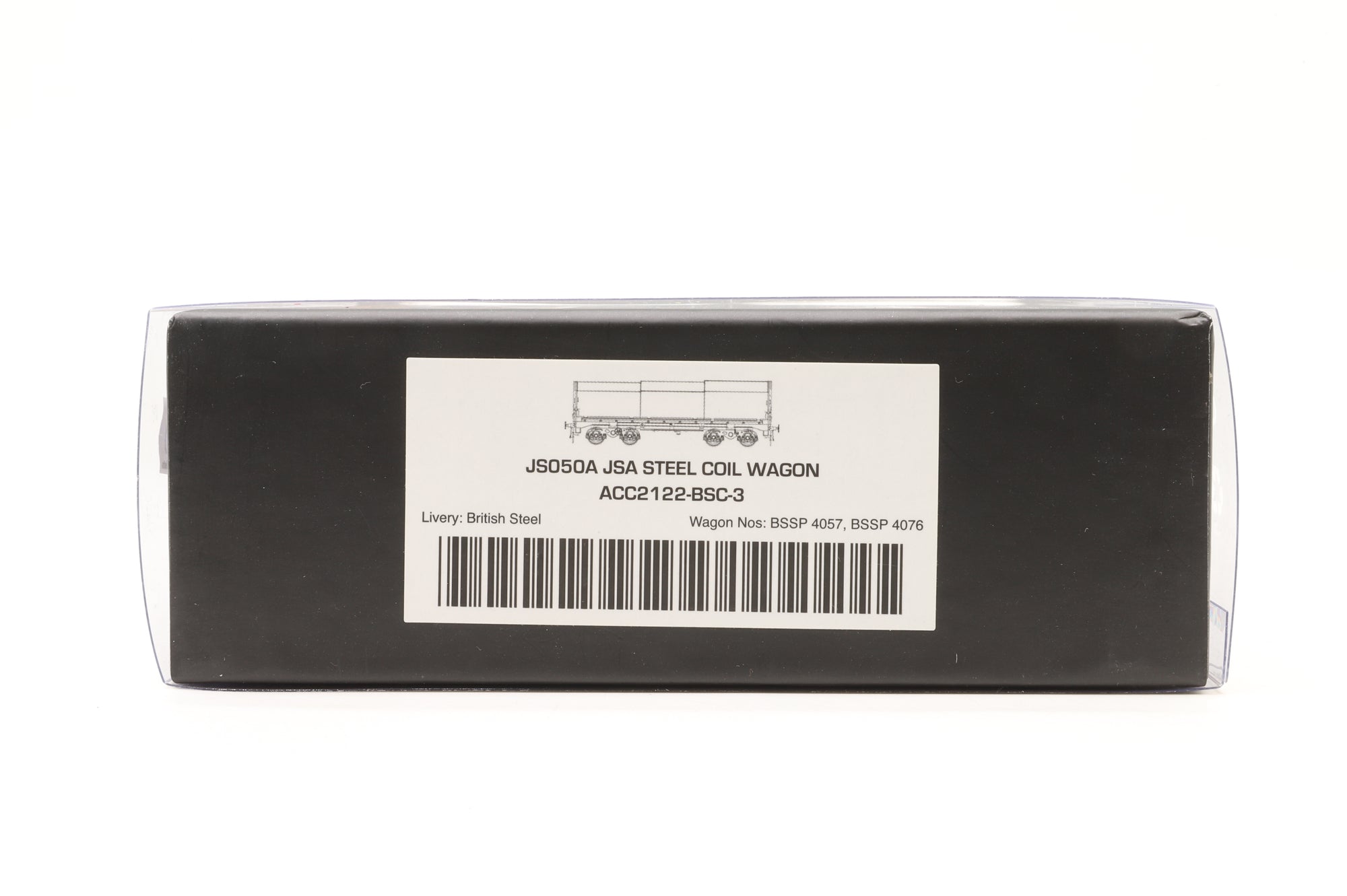 Accurascale OO ACC2122-BSC-3 Twin Pack JSA Steel Coil Wagons Weathered