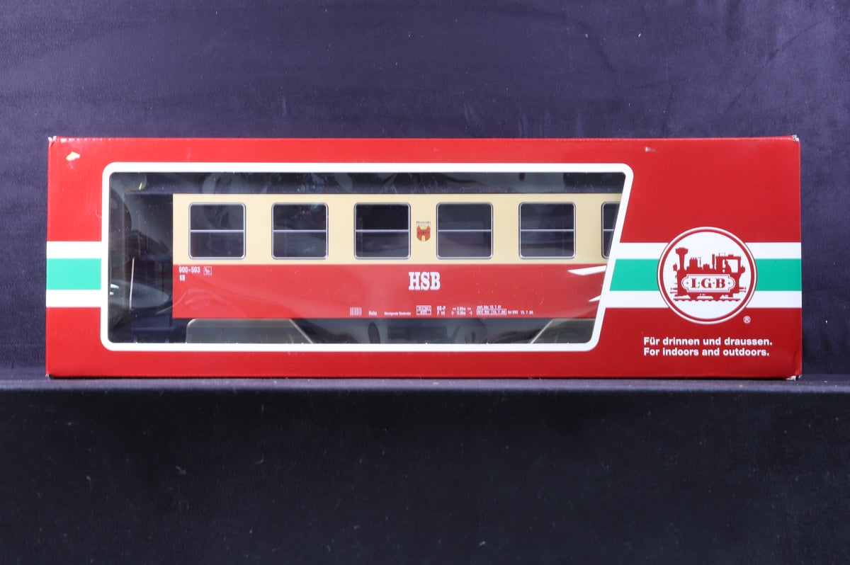 LGB G Scale 33730 Passenger Coach &#39;900-503&#39; HSB