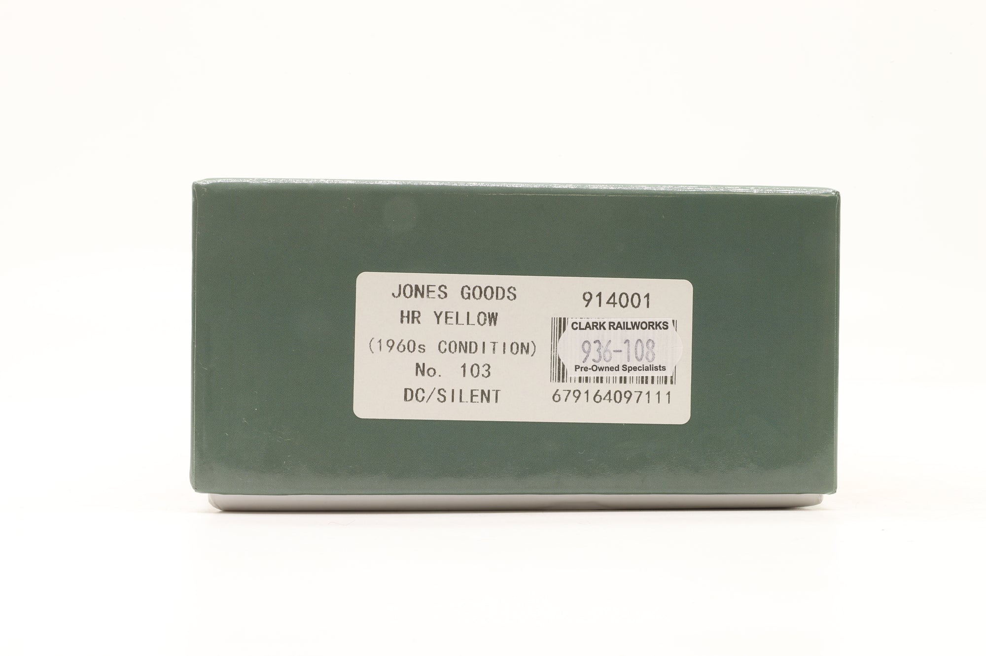 Rapido OO 914001 Jones Goods HR Yellow
