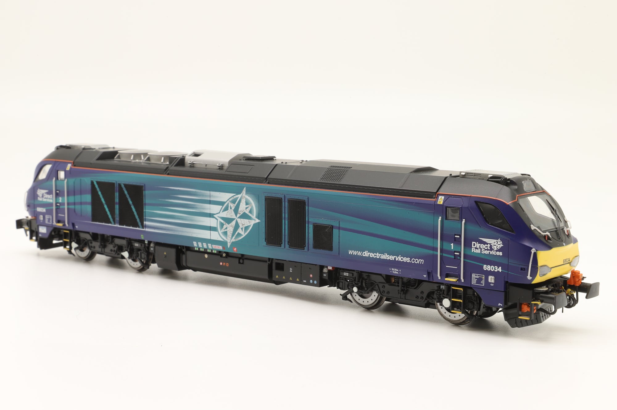 Dapol OO 4D-022-016 Class 68 '68034' DRS, DCC Fitted