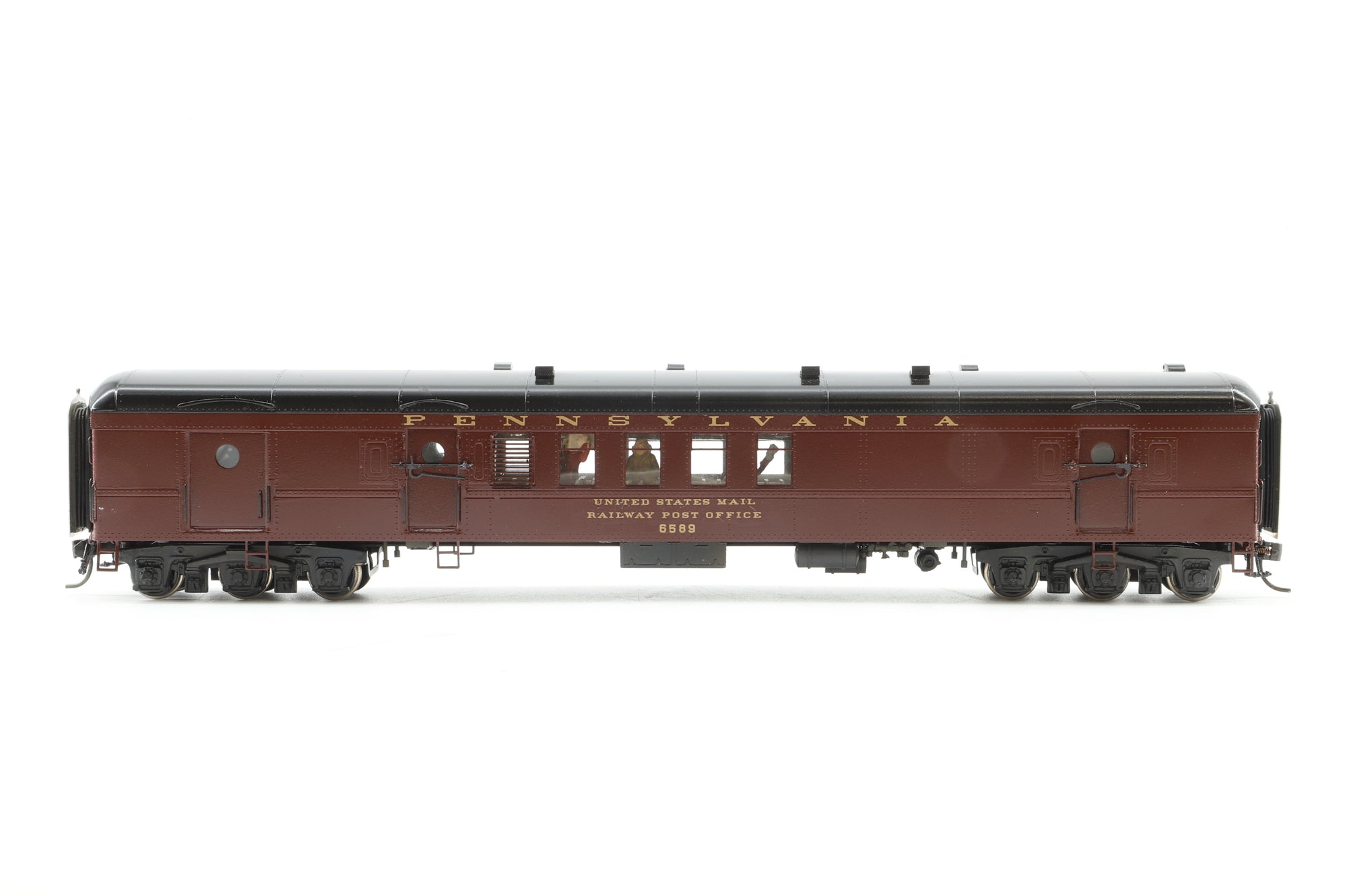 Oriental Limited HO Brass Rake Of 10 Heavy Weight Broadway Pullman Cars