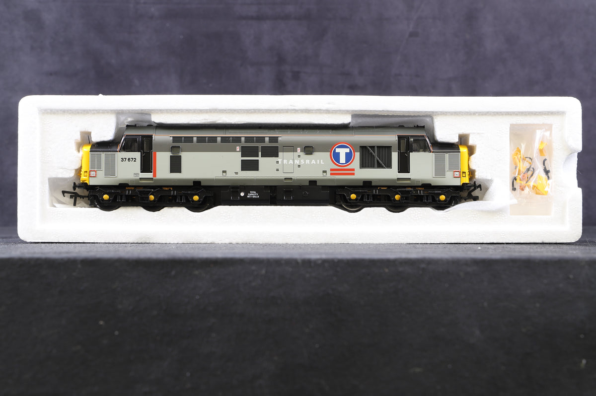 Bachmann OO 32-375DC Class 37/5 Diesel &#39;37672&#39; Transrail, DCC Fitted