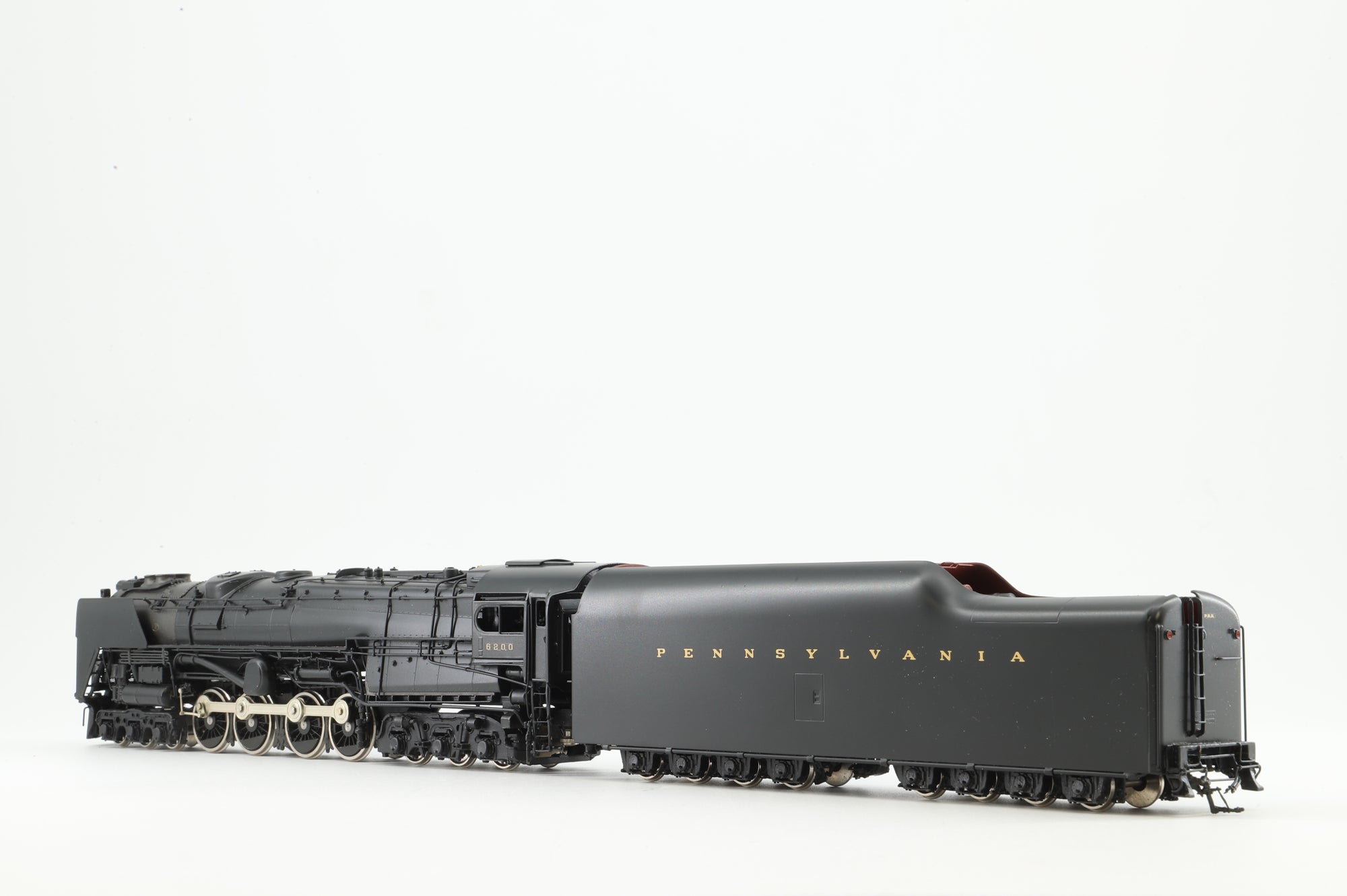 Key Imports HO Brass CS#60 Steam loco PRR Class S2 Coal Turbine 6-6-6 Modified '6200'
