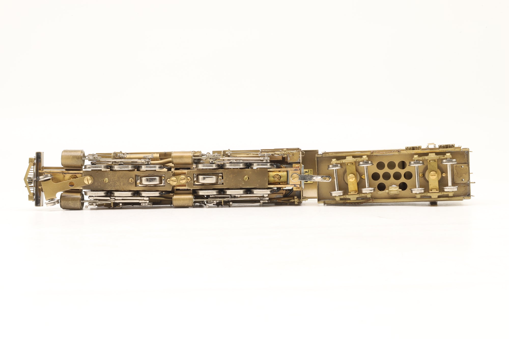 Atlas/United Scale Models HO Denver & Salt Lake 2-6-6-0, Pacific Fast Mail Exclusive, Plain Brass