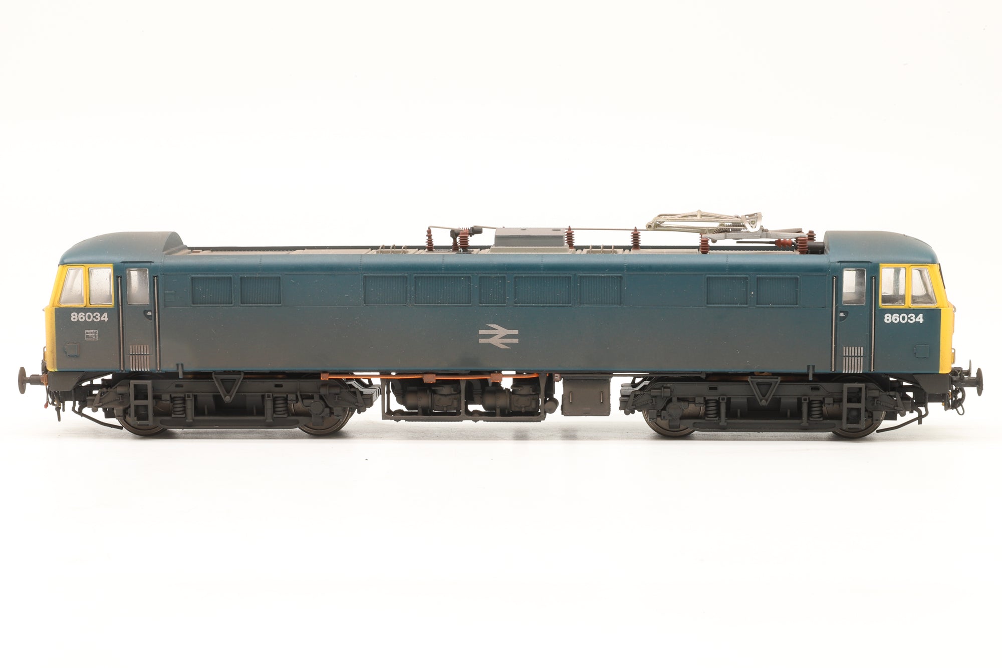 Heljan OO 8658 BR Rail Blue Class 86/0 '86034', Weathered