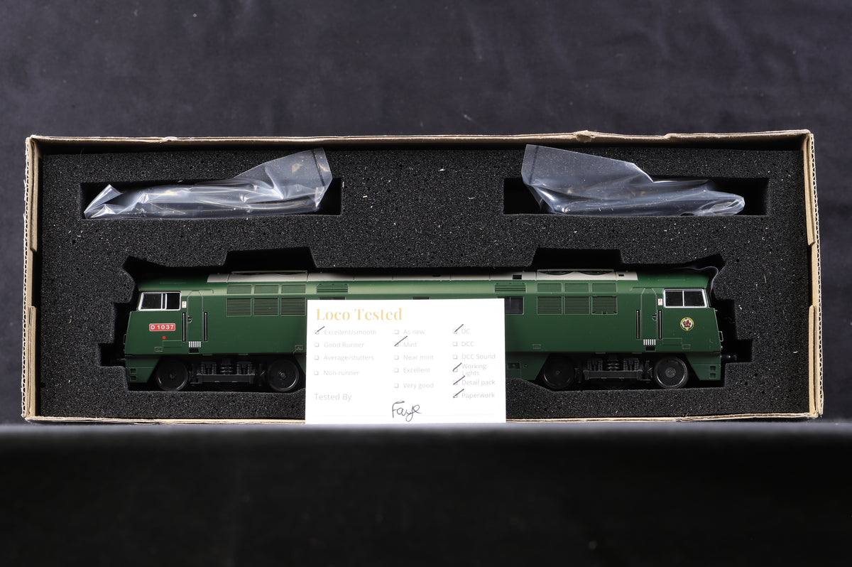 Heljan OO 5201 Class 52 &#39;D1037&#39; &#39;Western Empress&#39; BR Green