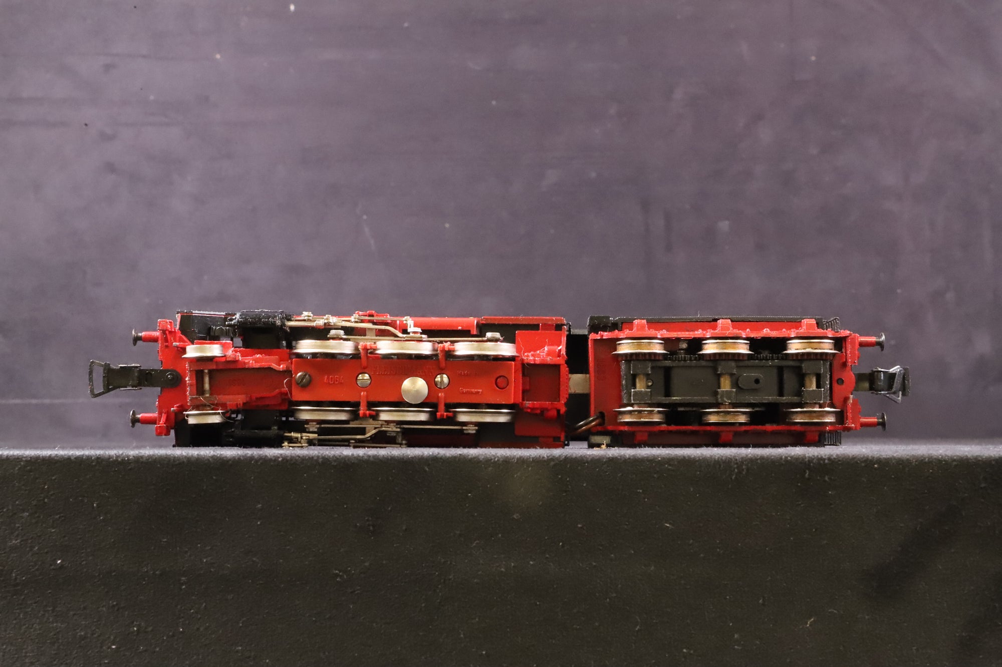 Fleischmann HO 4140 DB 2-6-0 locomotive RN 24074 2 & 3 Rail