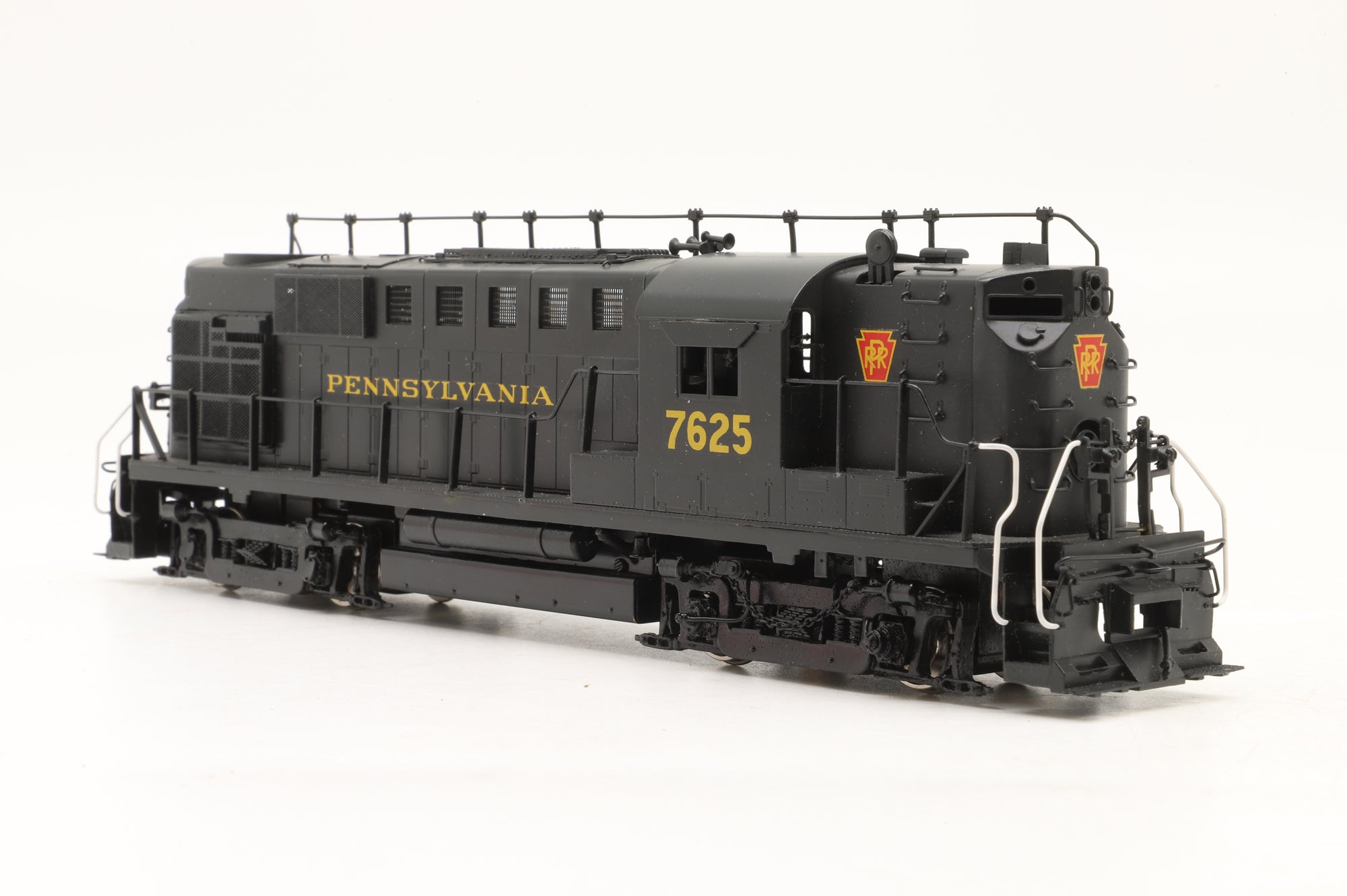 Key Imports HO Brass Alco RS-11 (DL-701) High Hood PRR Version '7625' Factory Painted