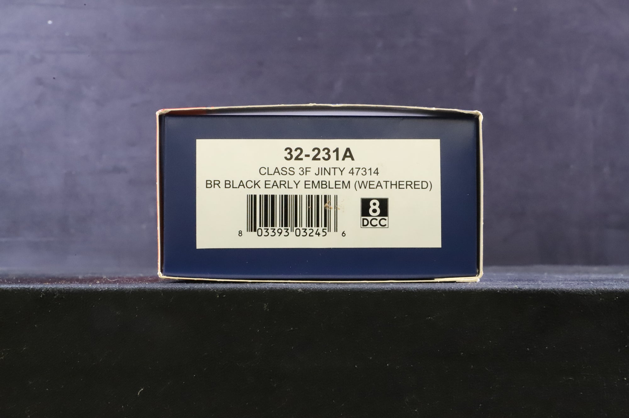 Bachmann OO 32-231A Class 3F Jinty 47314 in BR Black w/ Early Crests - Weathered