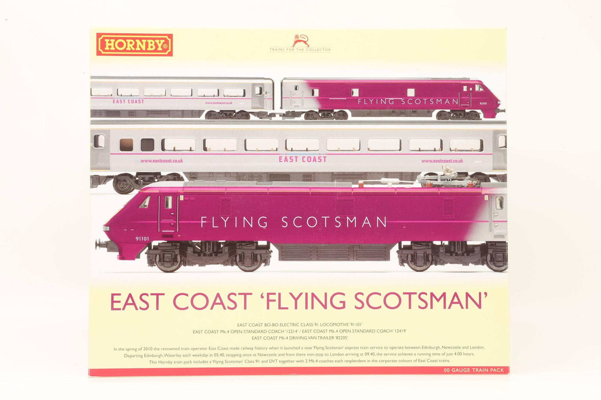 Hornby OO R3133 East Coast Flying Scotsman Train Pack