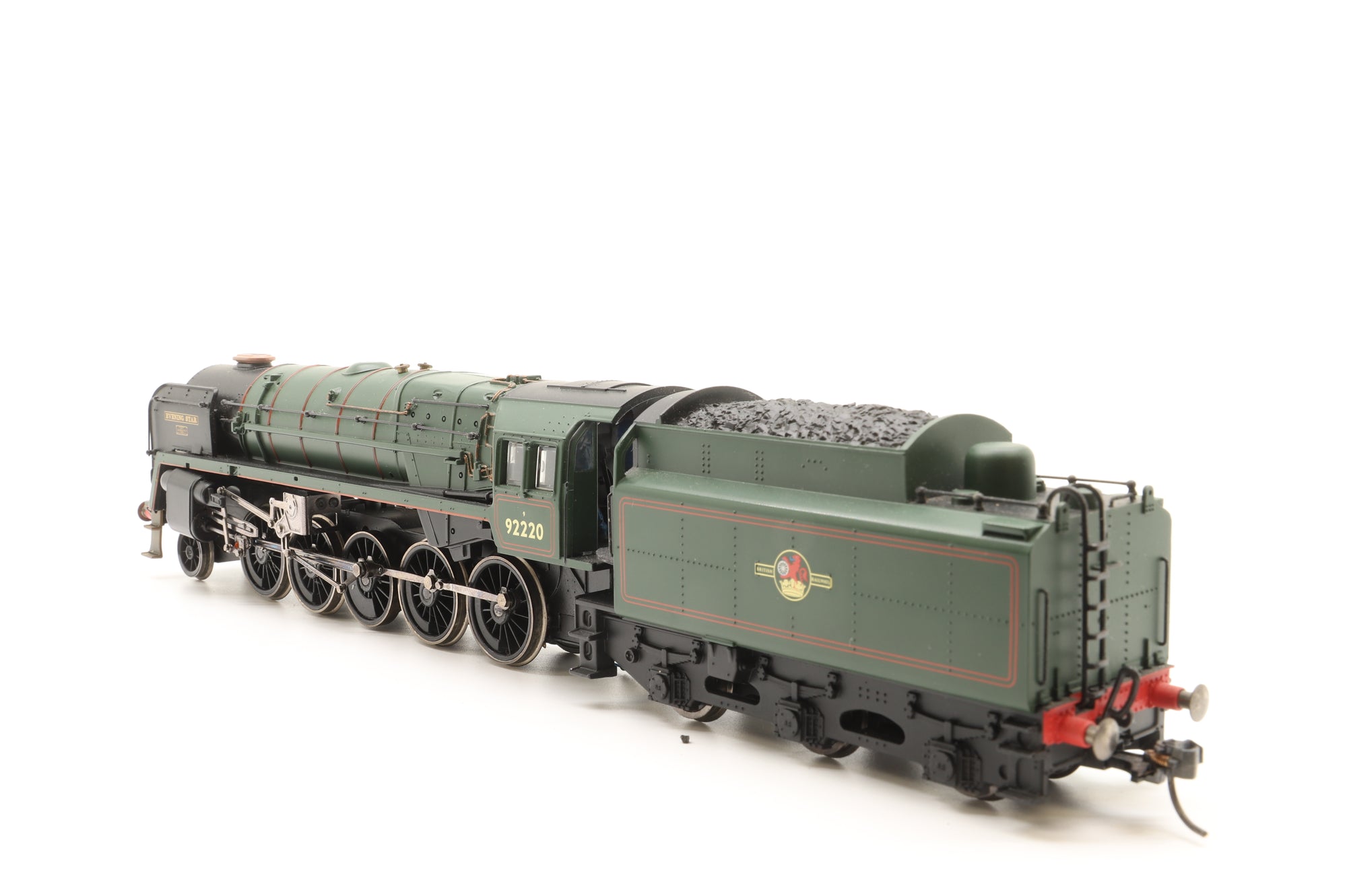 Hornby OO Class 9F '92220' 'Evening Star' BR Lined Green Late Crest, DCC Sound
