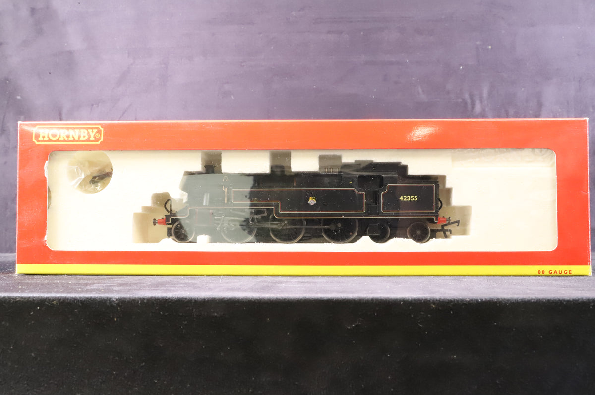 Hornby OO R2223 Class 4P Fowler &#39;42355&#39; BR Black Early Crest