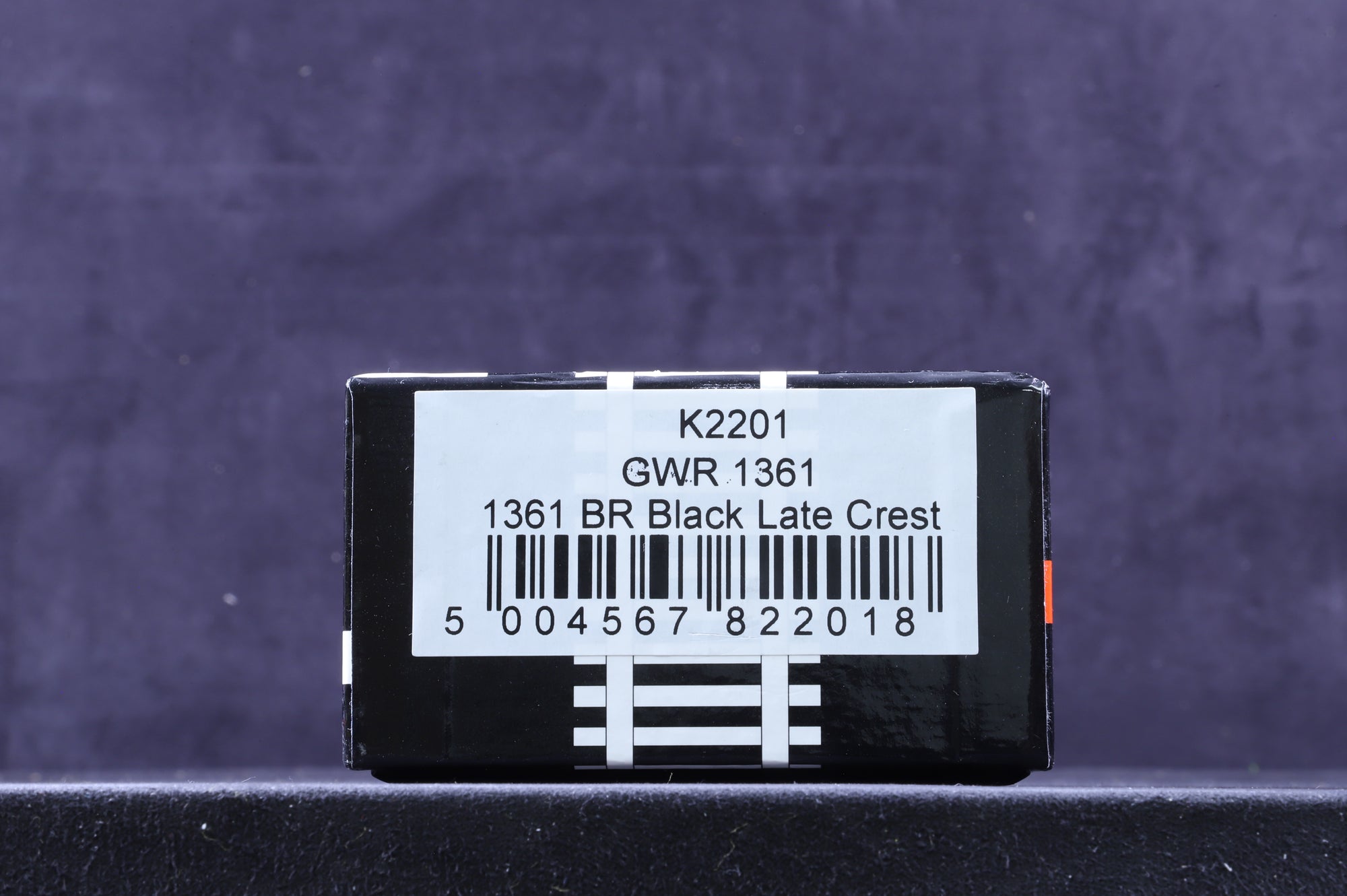 KMRC OO K2201 GWR 1361 Saddle Tank 1361 in BR Black w/ Late Crests