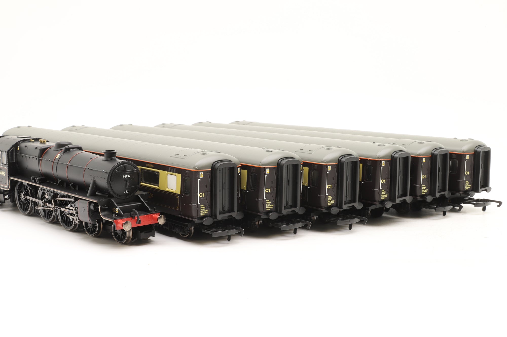Hornby OO R2979 & R4455 West Coast Pullman Set & 3 Extra Coach Pack Ltd Ed 477/ 1000