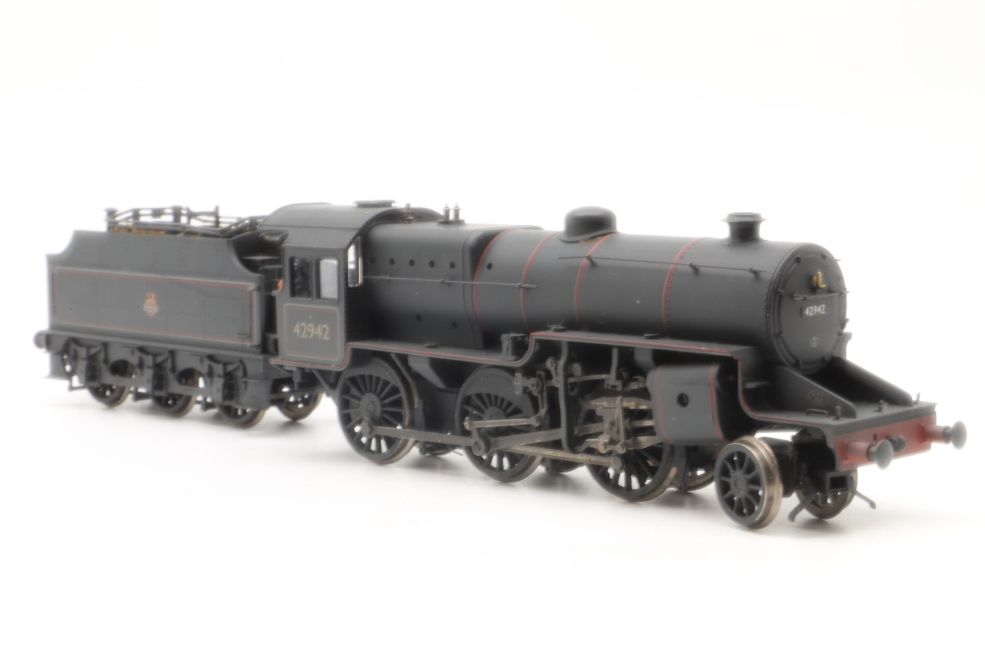 Bachmann OO 32-179 Crab '42942' BR Lined Black Early Emblem Weathered