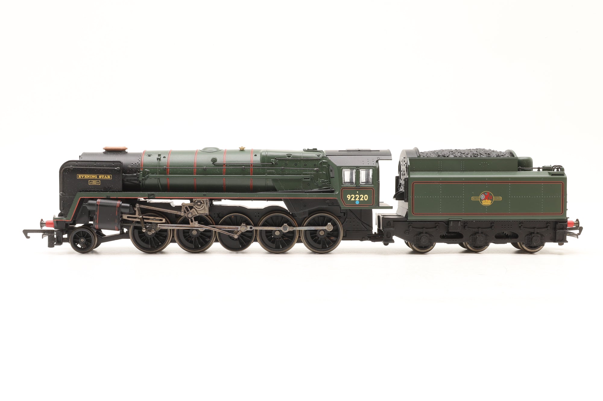 Hornby OO Evening Star Train Pack BR Class 9F 'Evening Star' '92220' Lined Green & 3 Lined Maroon Mk1 Coaches