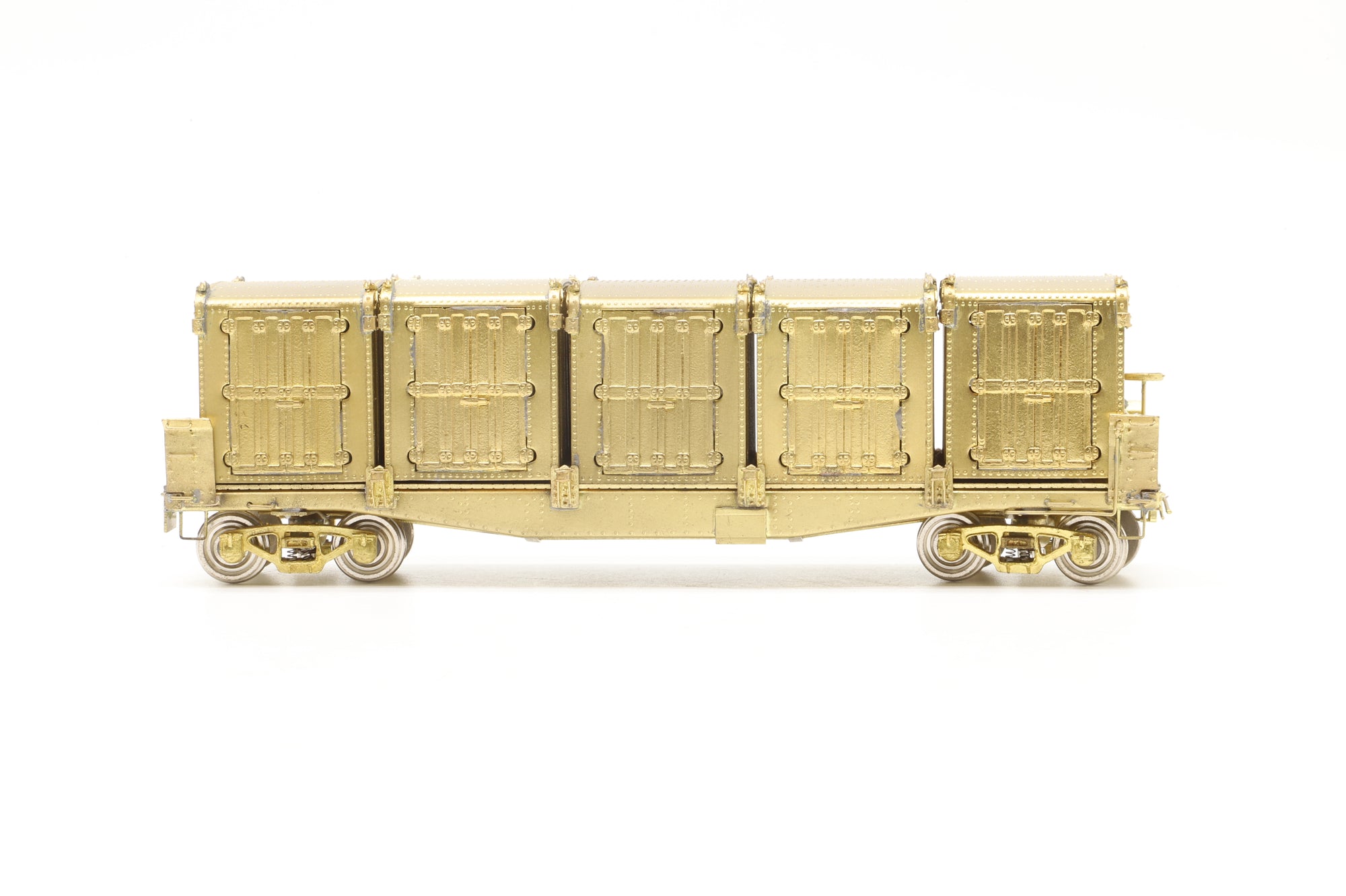 Railworks Ltd. HO Brass PRR 'FM' Container Car W/5 DD 1A Containers
