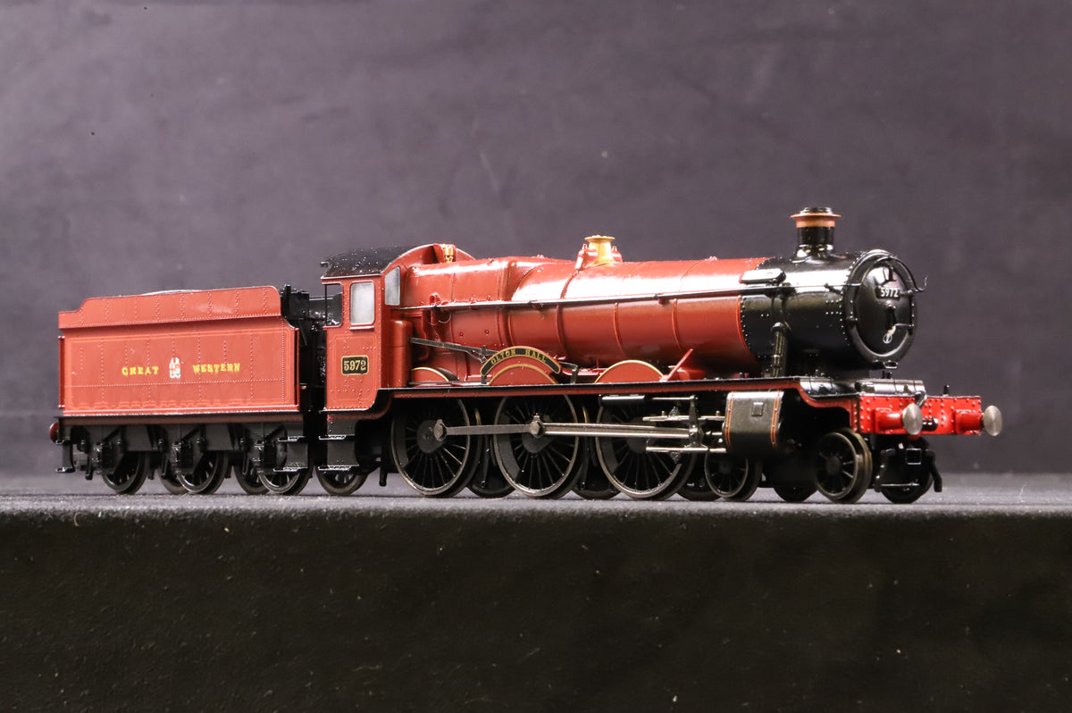 WORKSHOP Hornby OO R R3169 Hall Class &#39;5972&#39; &#39;Olton Hall&#39; GWR Red Glossed DCC Sound