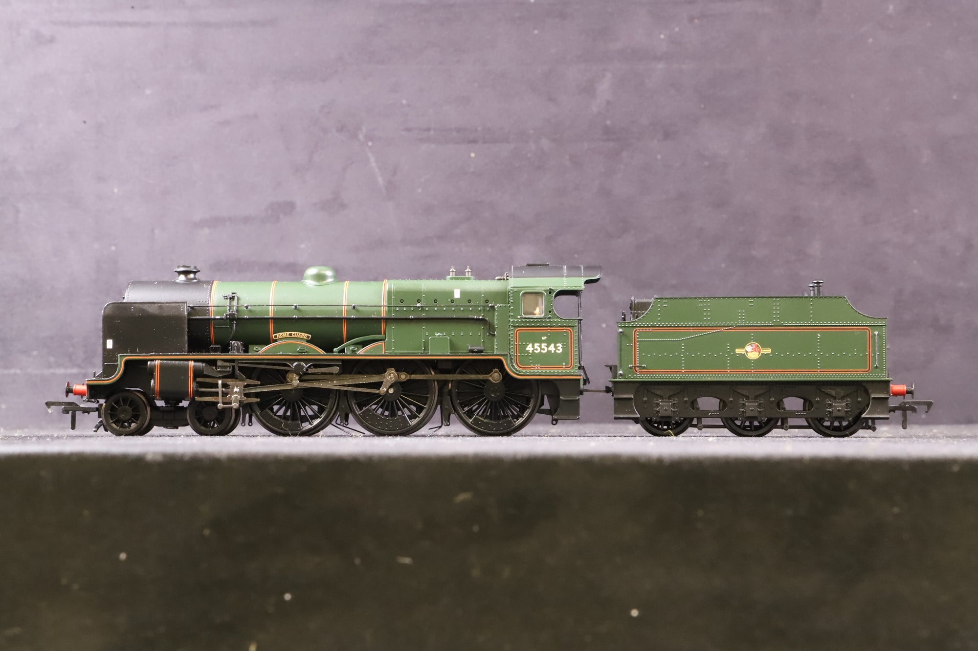 Bachmann OO Class 6P Patriot 4-6-0 '45543' 'Home Guard' BR Lined Green L/C