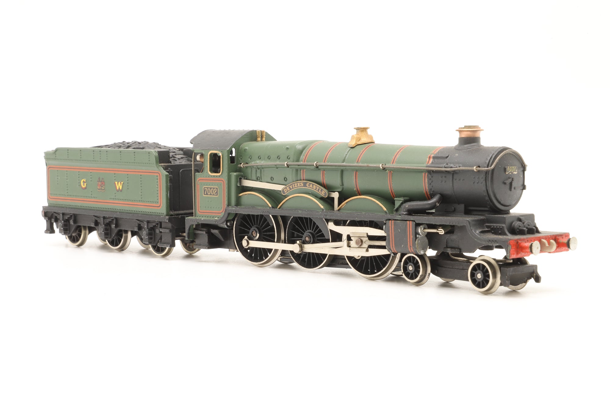 Wrenn OO W2222 Castle Class 7002 'Devizes Castle' in Lined GWR Green