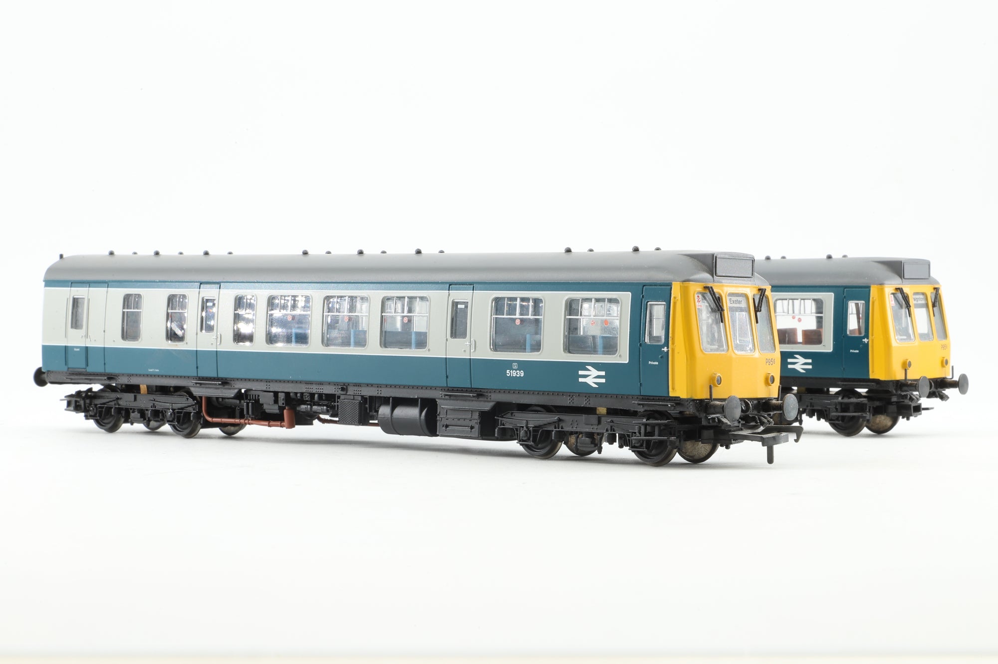 Bachmann OO 32-902A Class 108 2-Car DMU in BR Blue/Grey
