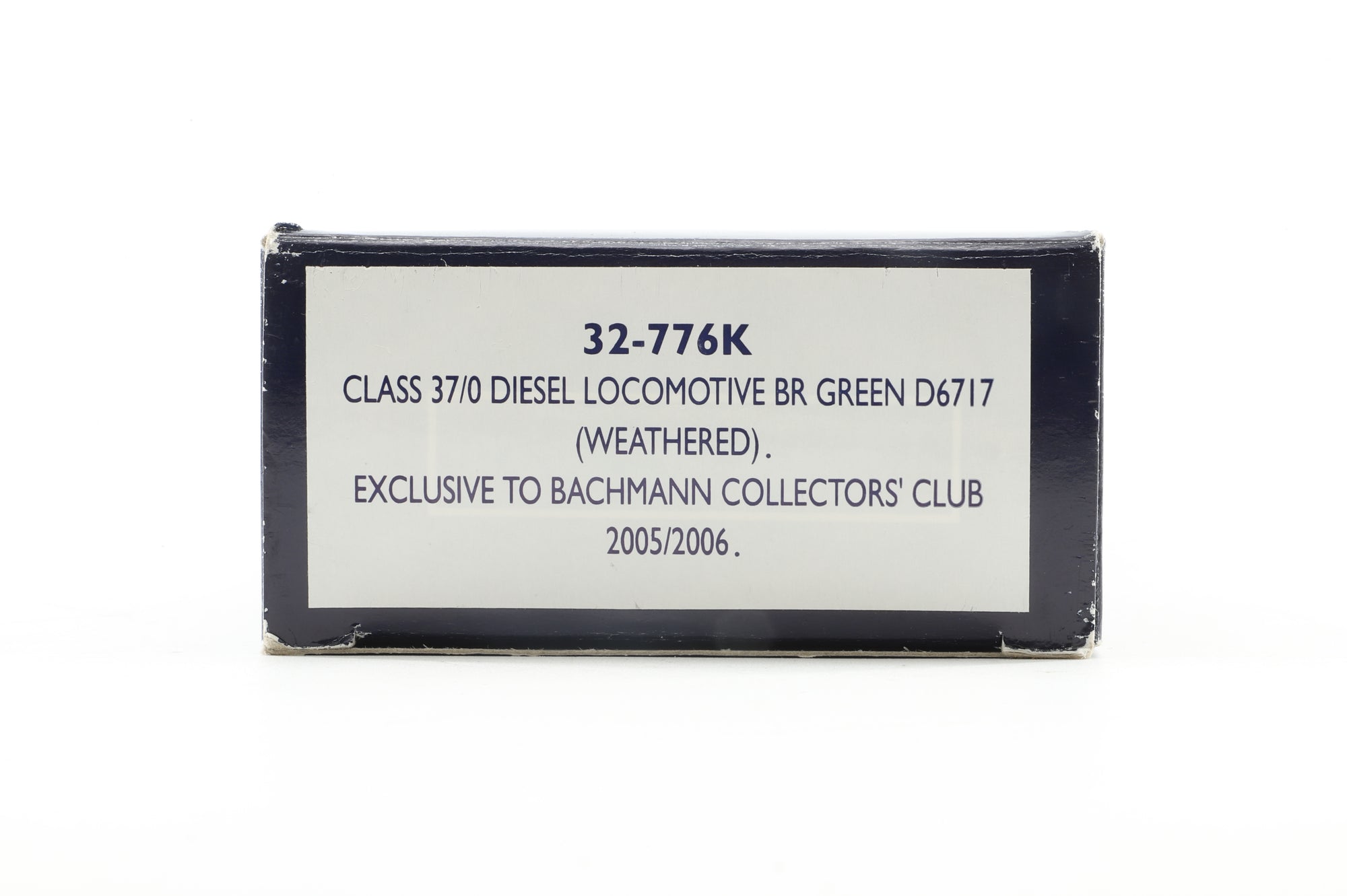 Bachmann OO 32-776K Class 37/0 BR Green 'D6717', Weathered, Bachmann Collectors' Club 2005/06 Exclusive