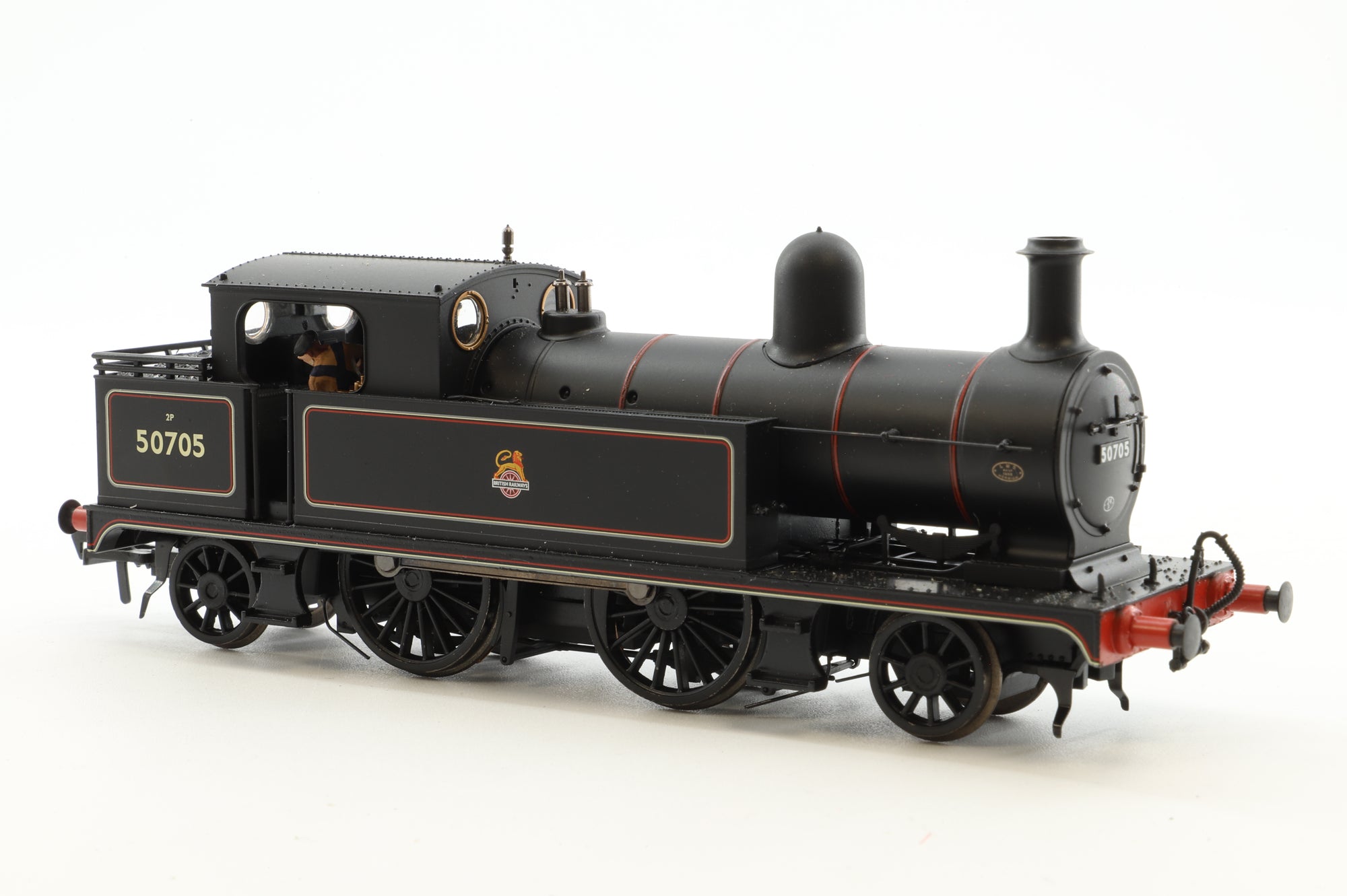 Bachmann OO 31-169 L&YR 2-4-2 No.50705 in Lined BR Black w/ Early Crests
