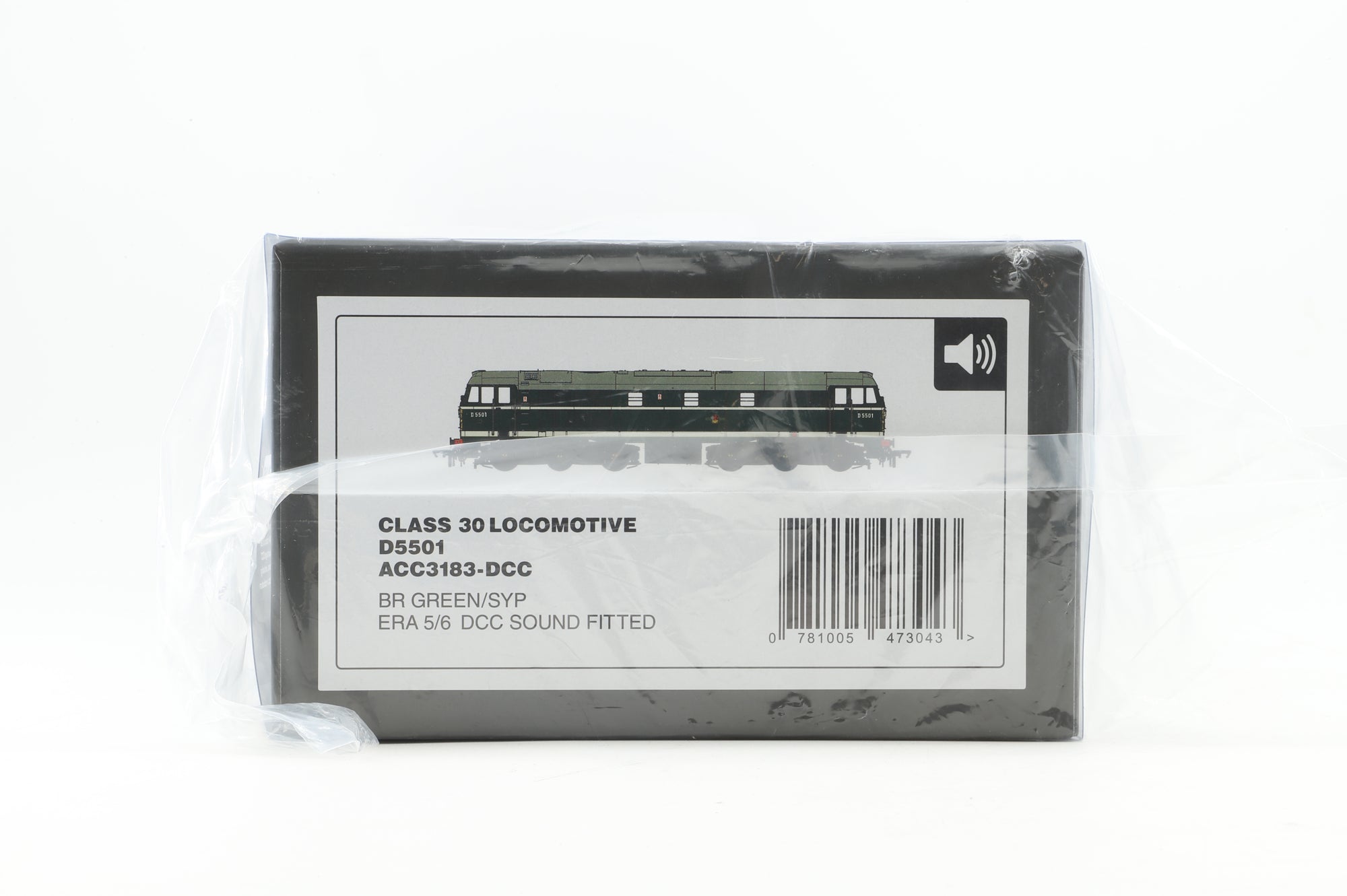 Accurascale OO ACC3183 Class 30 'D5501' BR Green SYP DCC Sound