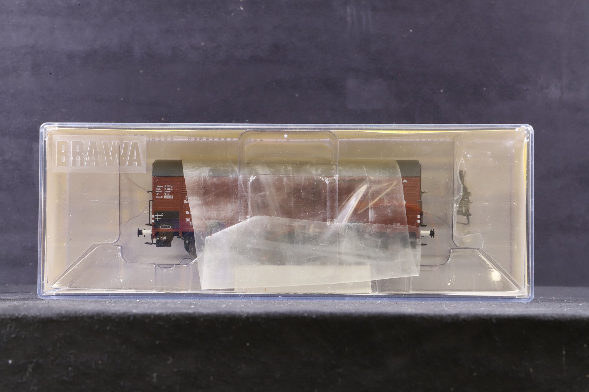 Brawa HO Rake of 3 Ged. Guterwagens, Inc. 48674, 675 & 683