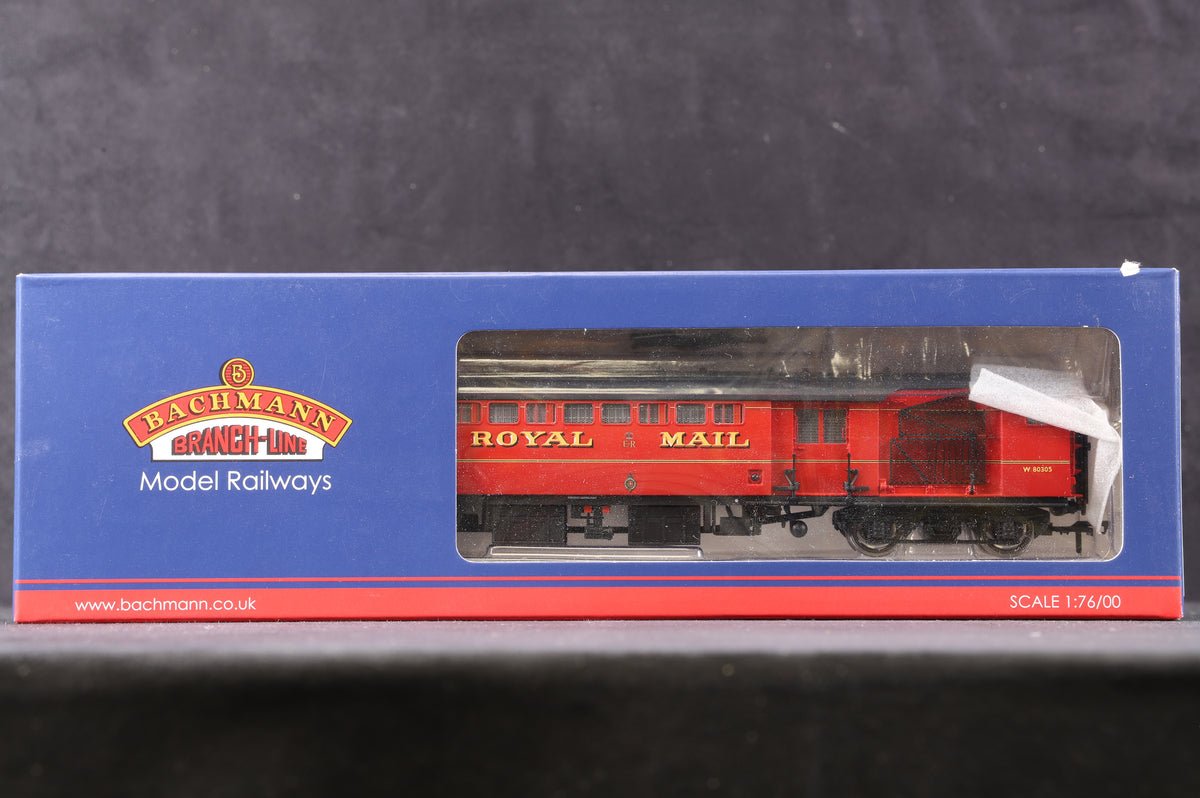 Bachmann OO 39-421 TPO Sorting Van w/Nets Royal Mail Red