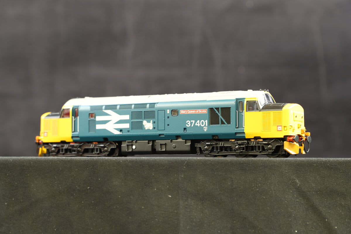 Bachmann OO 32-377A Class 37/4 &#39;37401&#39; BR Blue Large Logo, DCC Fitted