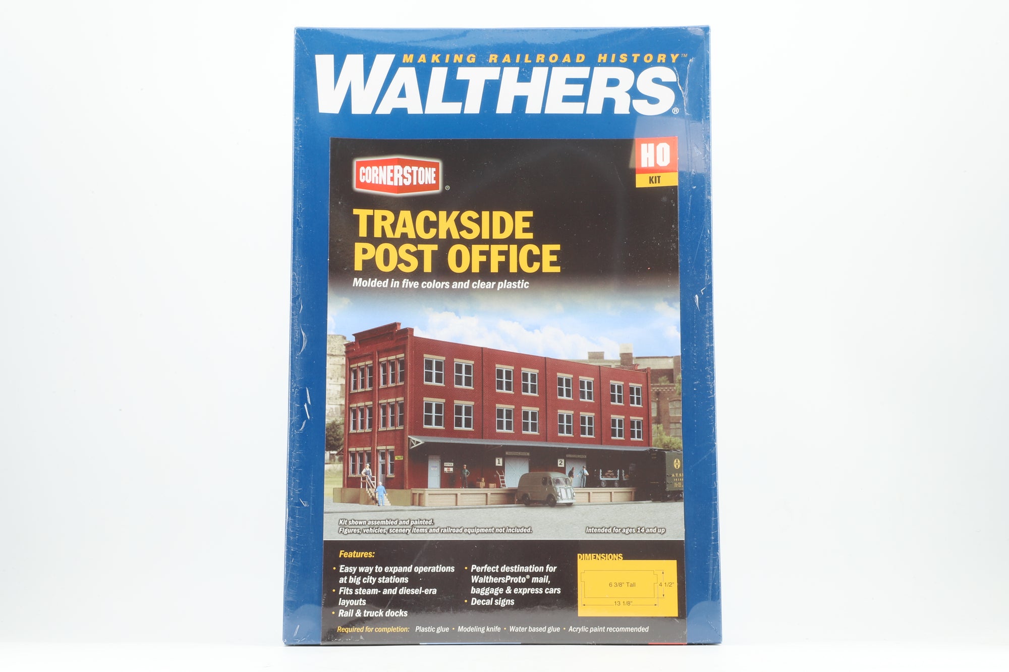 Walthers HO 933-4063 Trackside Post Office Kit