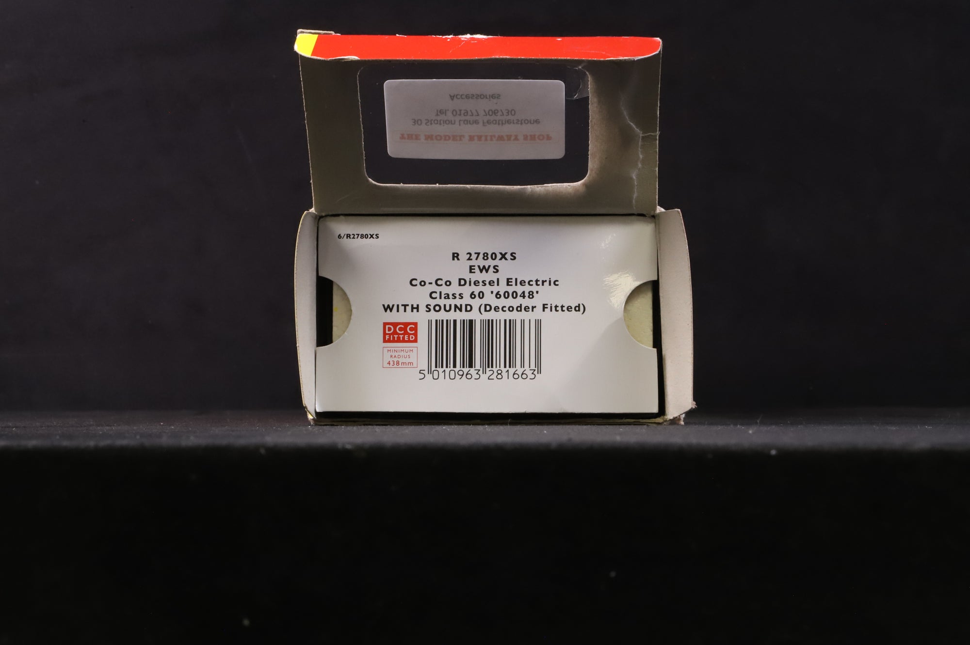 Hornby OO R2780XS Class 60 '60048' Diesel Electric EWS DCC Sound