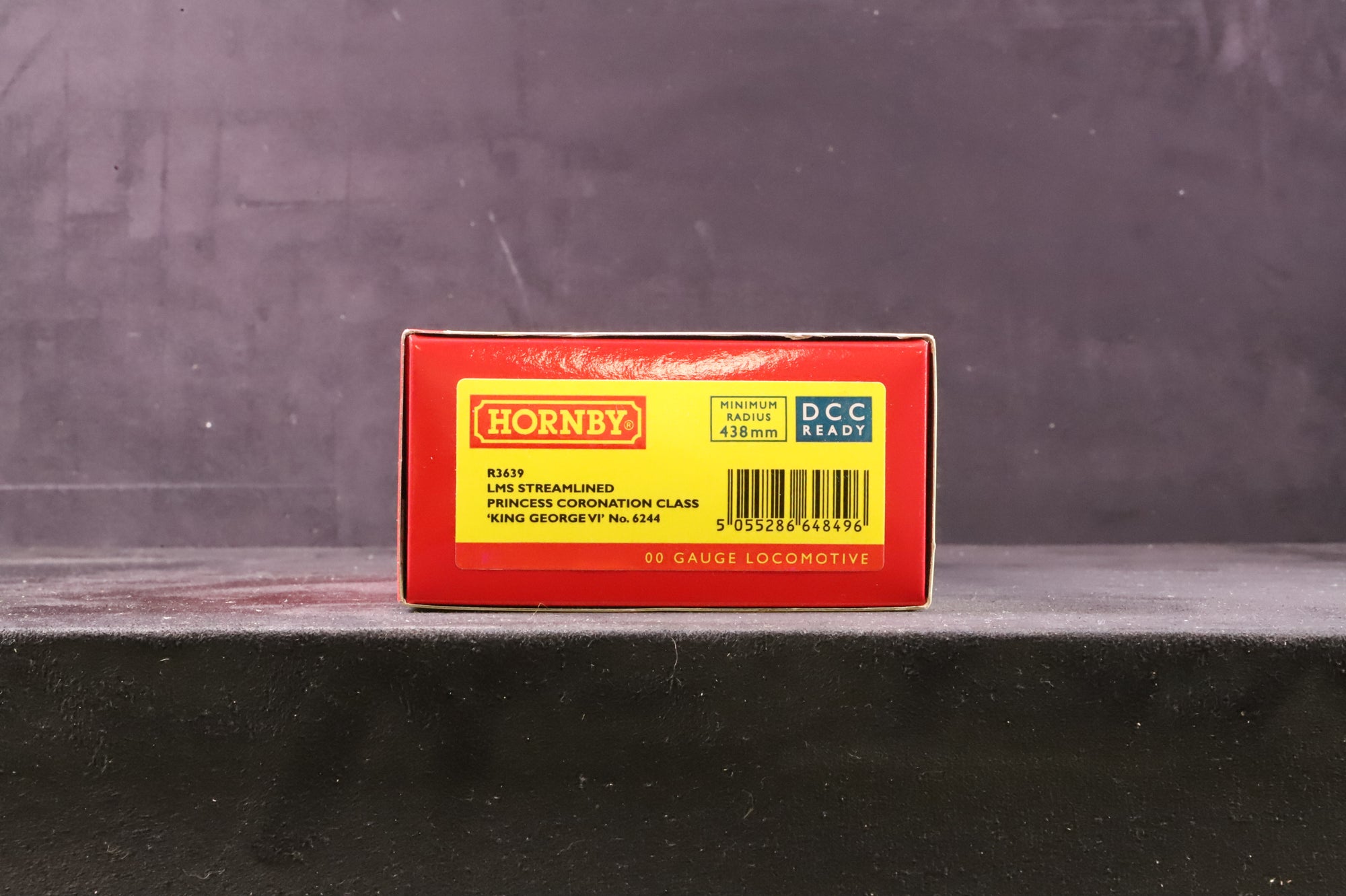 Hornby OO R3639 LMS Streamlined Princess Coronation Class 'King George VI' '6244' LMS Crimson Lake