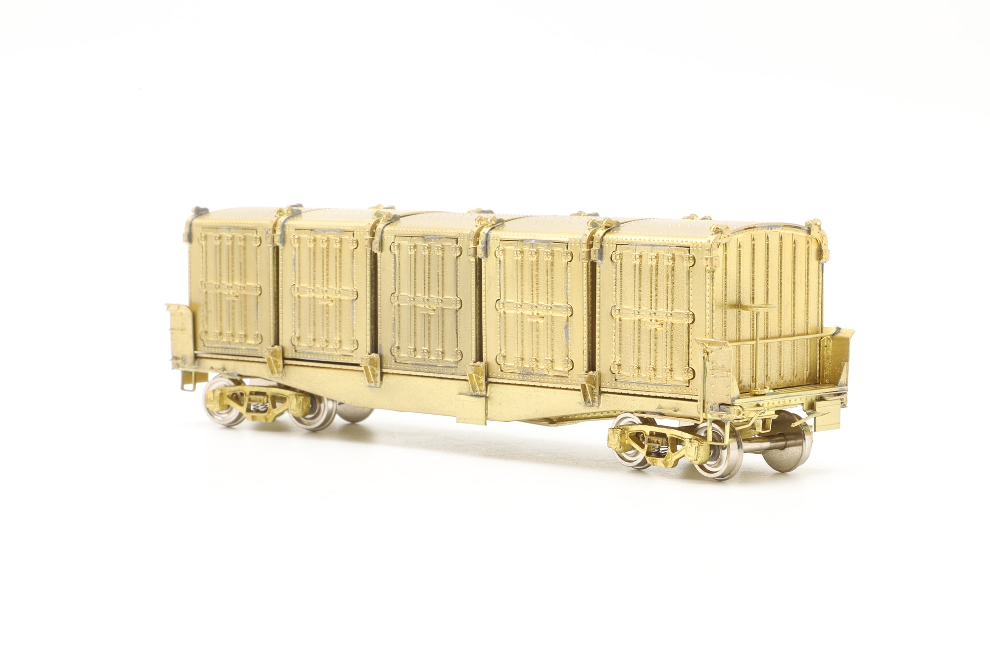 Railworks Ltd. HO Brass PRR 'FM' Container Car W/5 DD 1A Containers