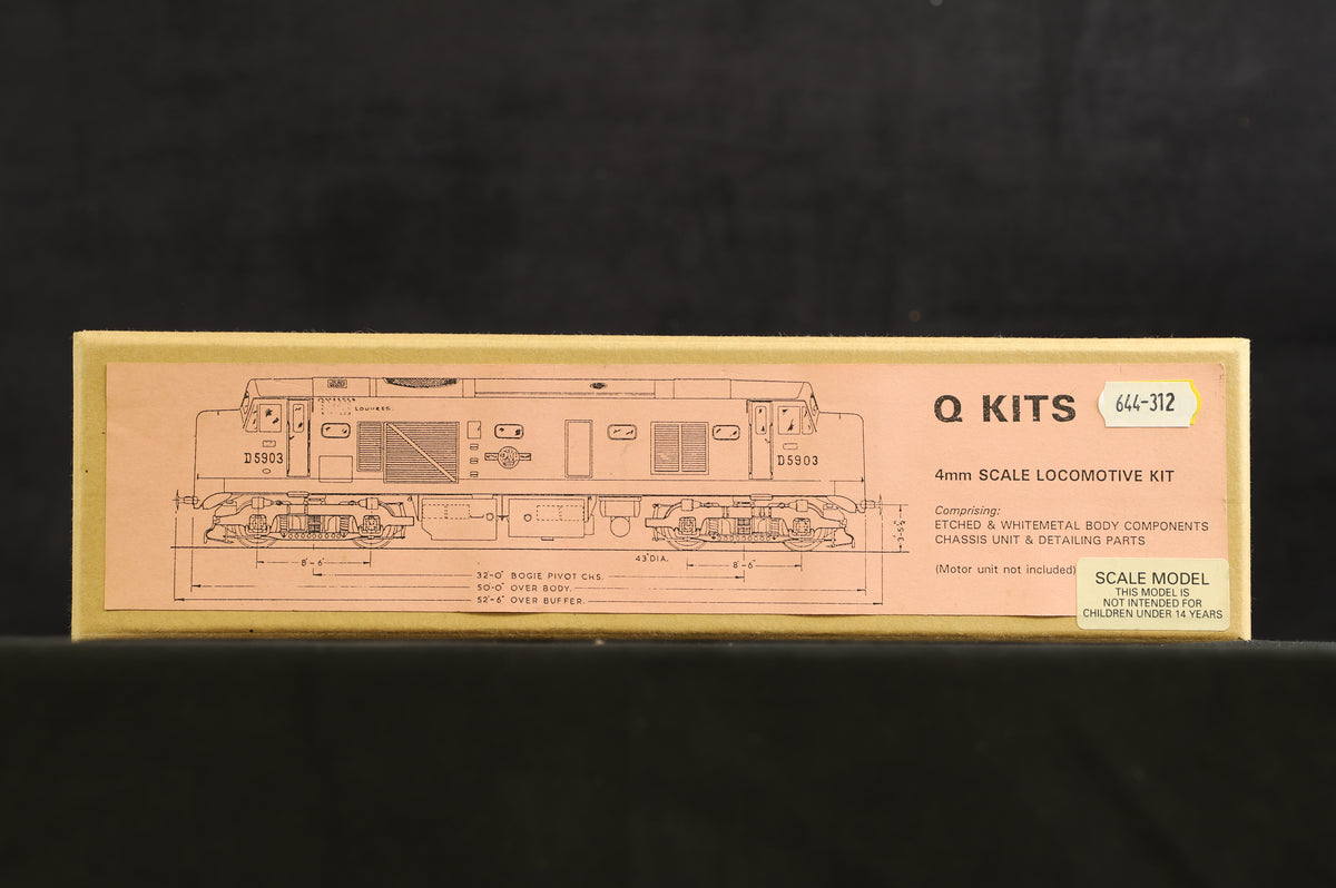 Q Kits OO BR Class 23 &#39;Baby Deltic&#39; Kit