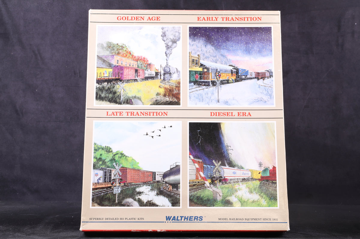 Walthers HO 932-4936 1OO Ton Quad Hopper 6 Pack CSXT Wagons