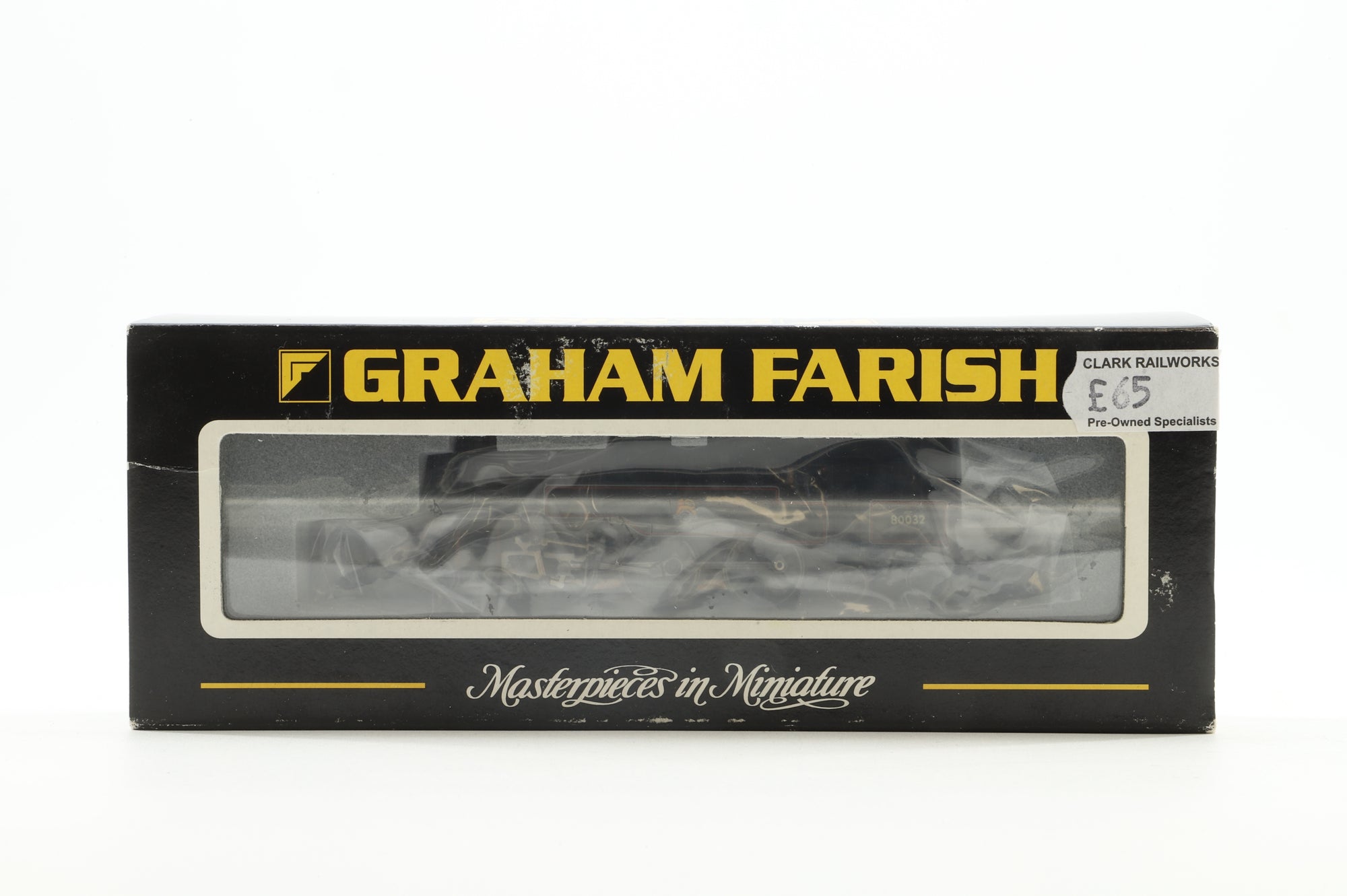 Graham Farish N 372-526 4MT Tank '80032' BR Lined Black Early Crest
