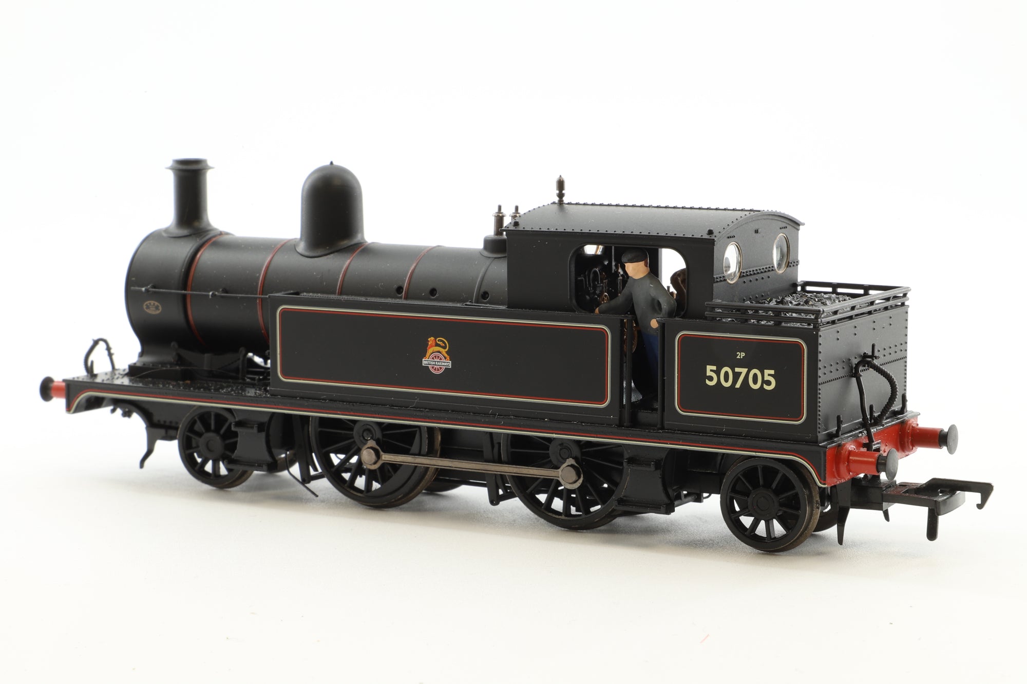 Bachmann OO 31-169 L&YR 2-4-2 No.50705 in Lined BR Black w/ Early Crests