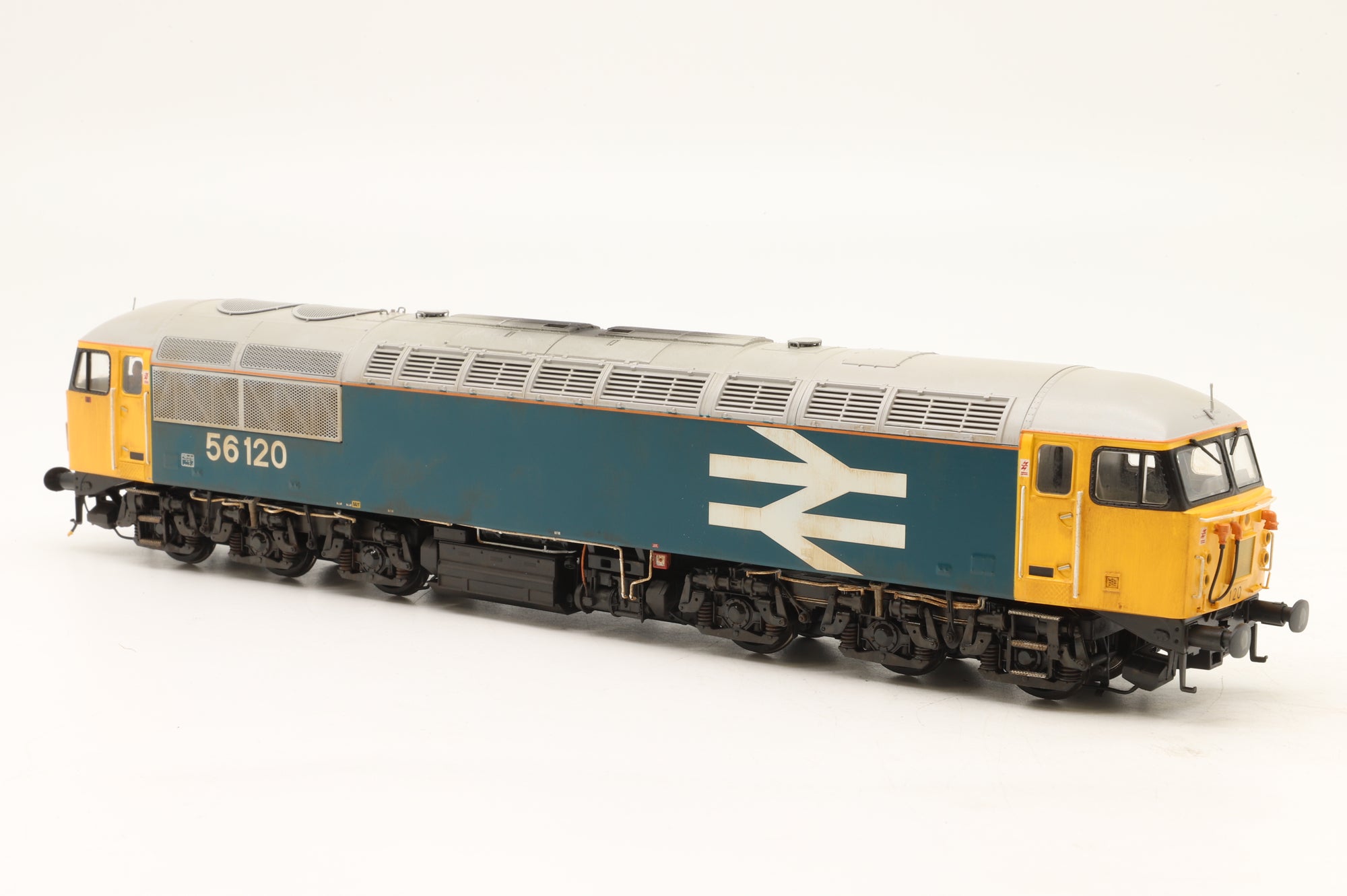 Cavalex OO CM56120LL Class 56 56120 in BR Large Logo Blue – DCC Sound & Weathered