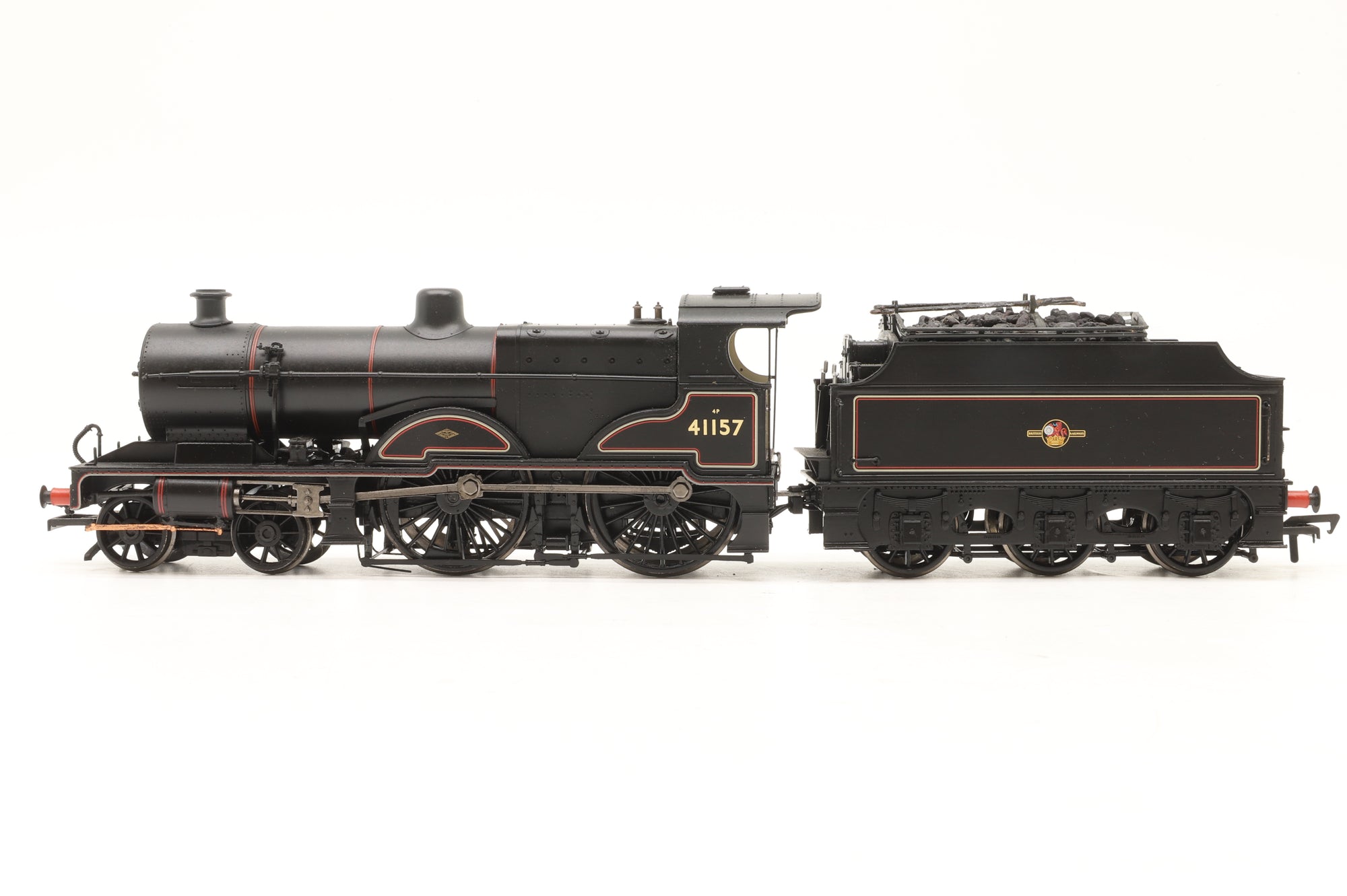 Bachmann OO 31-933 Midland Compound No. 41157 BR Black Late Crest