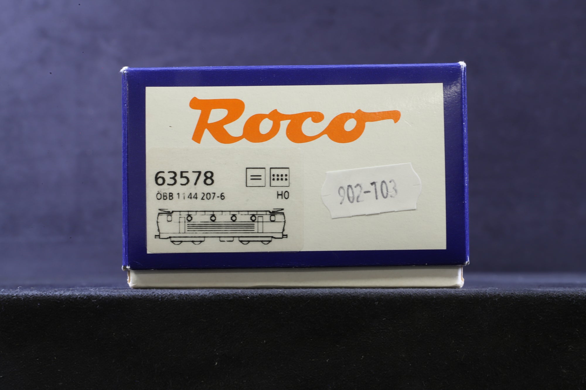 Roco HO 63578 OBB 1144 207-6 Electric Locomotive