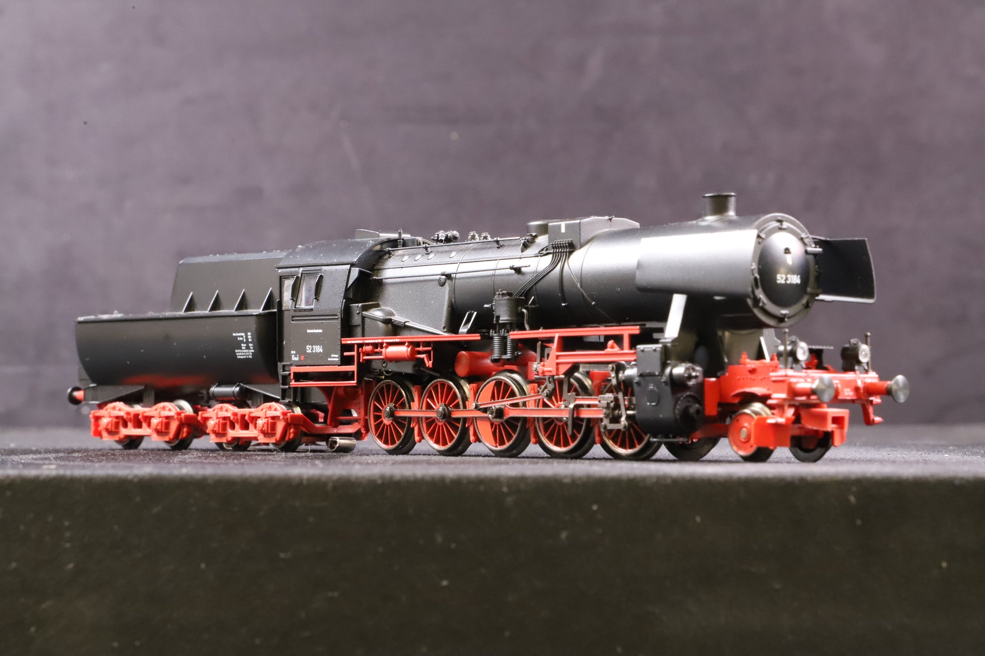 Marklin HO 37150 Dampflokomotive BR 52 DB, Ep.III, MFX Sound - Untested