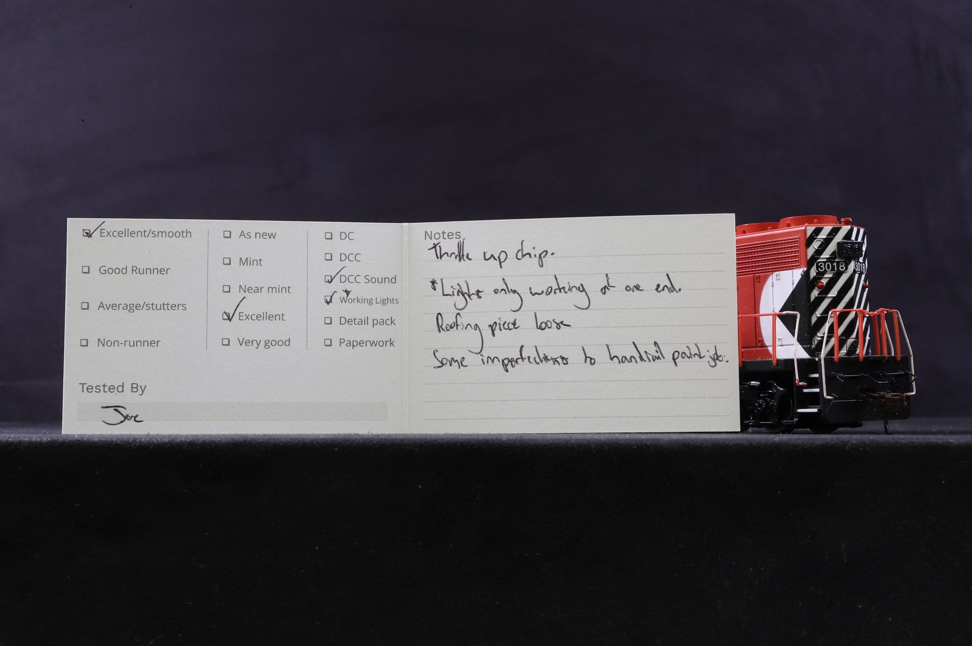 Bachmann HO 61106 GP38-2 No.3018 in CP Rail Livery - DCC Sound