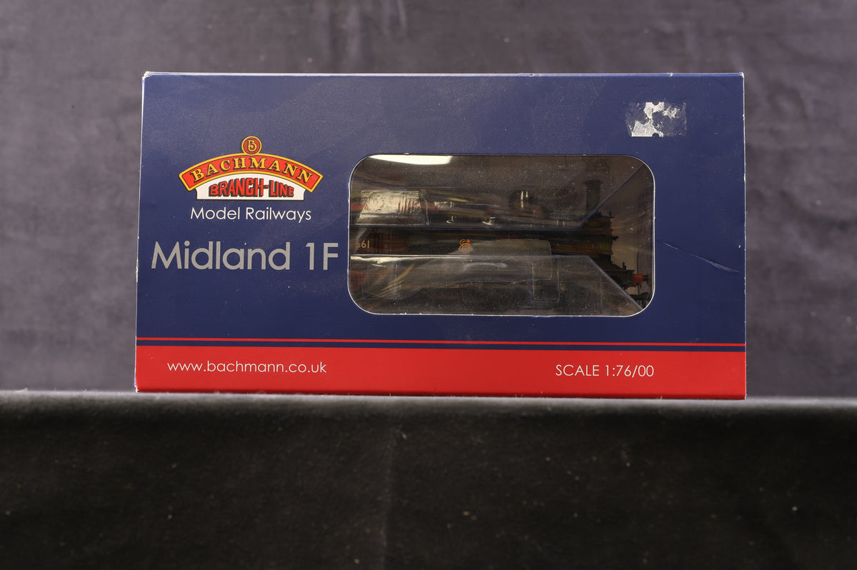 Hornby OO 31-431 Midland Class 1F &#39;41661&#39; BR Black E/C