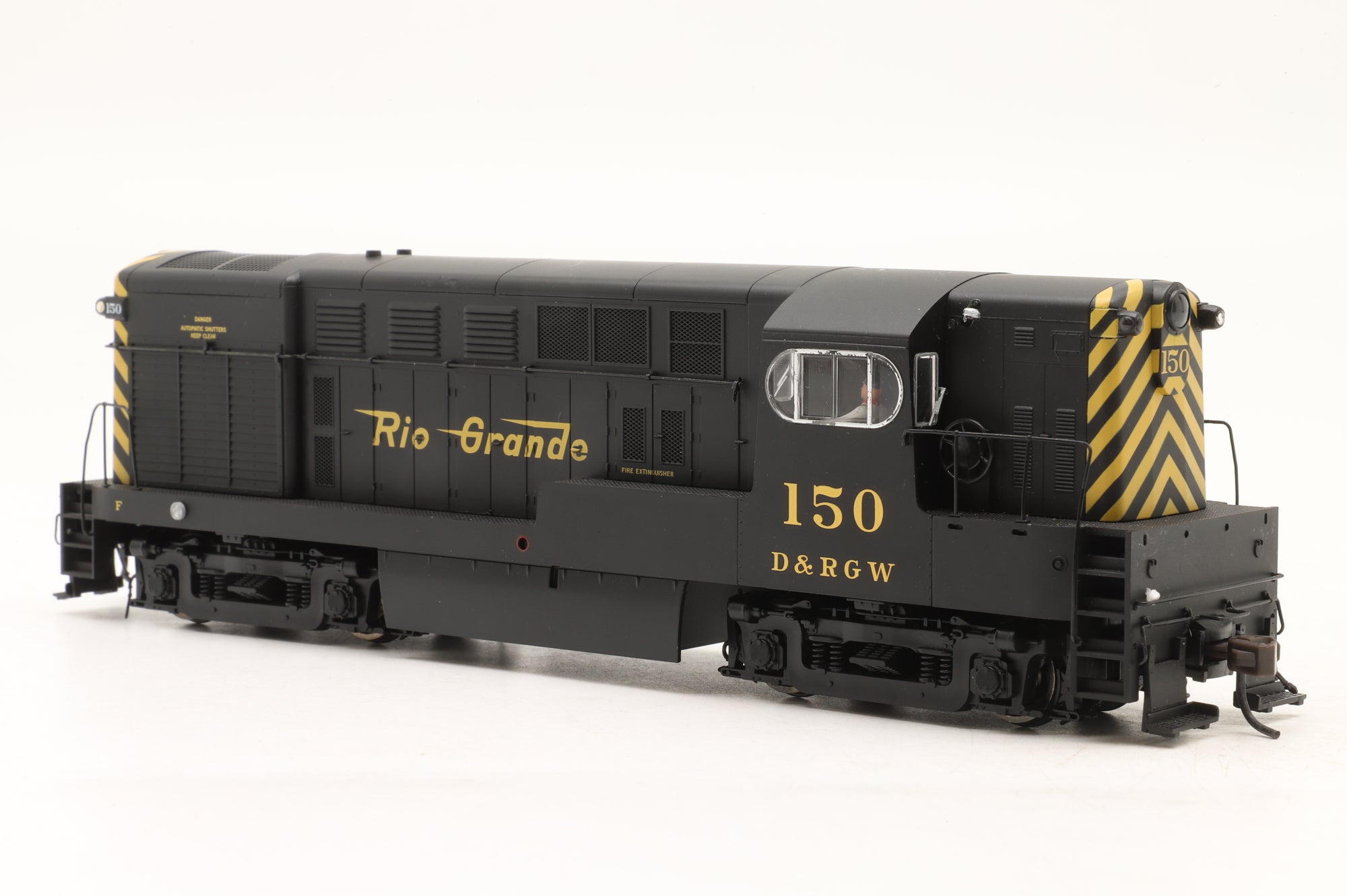 Atlas HO 9524 H15-44 #150 in Rio Grande Livery