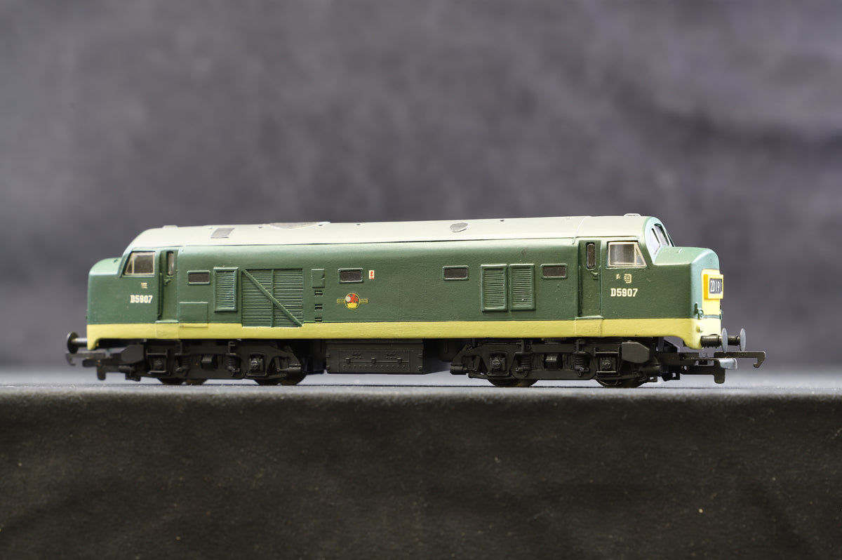 Silver Fox Kit Built/ Hornby OO Class 23 &quot;Baby Deltic&quot; &#39;D5907&#39; Two Tone Green L/C